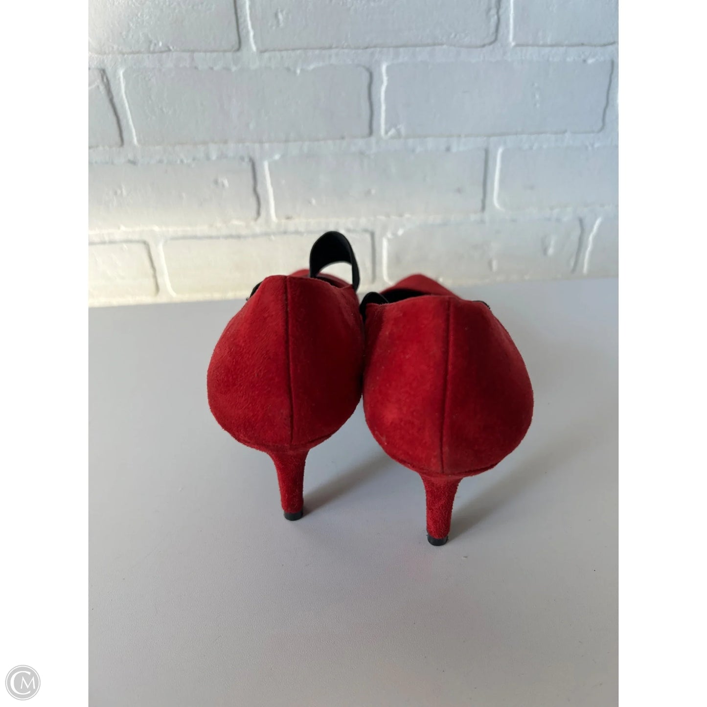 Shoes Heels Kitten By Impo In Red, Size: 9.5