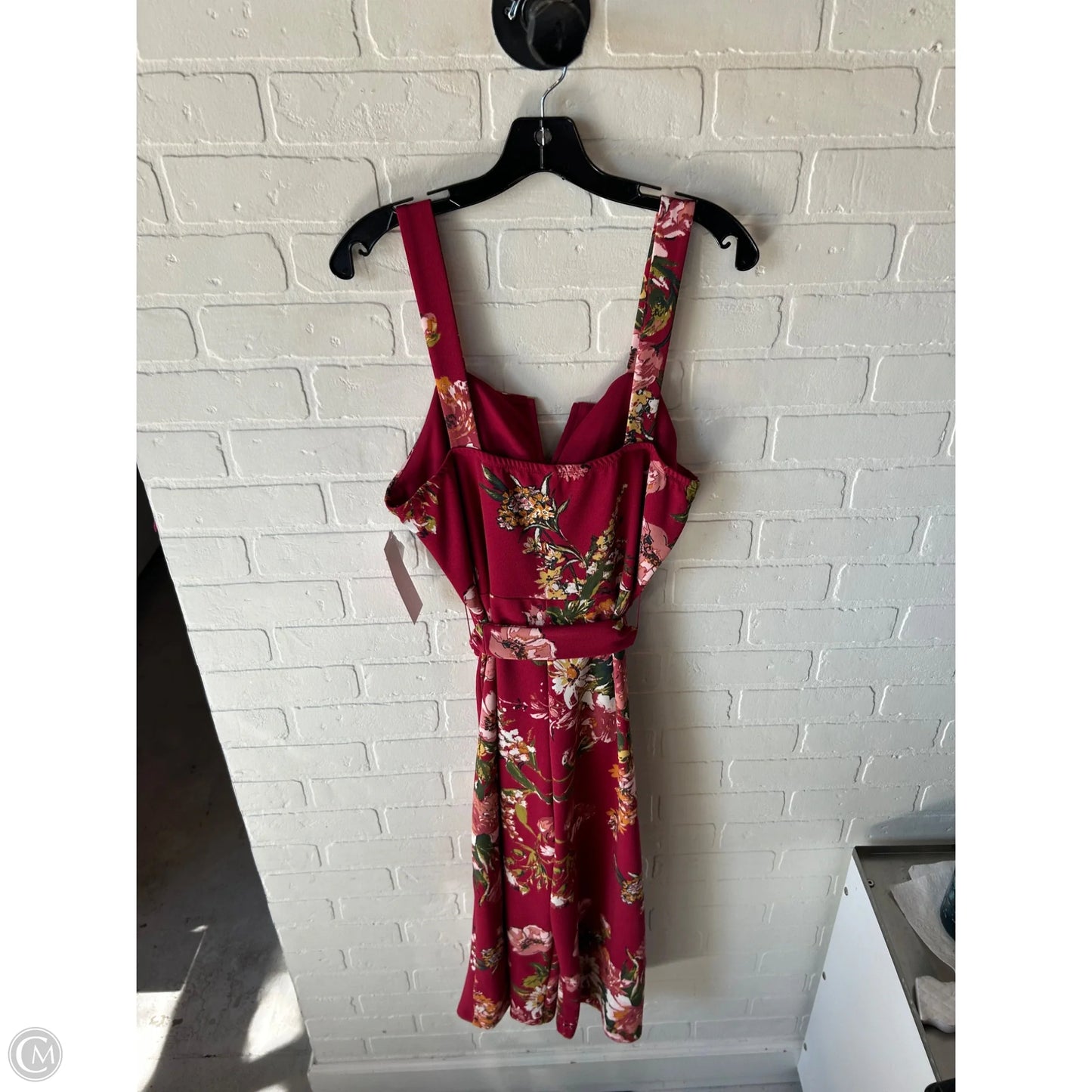 Jumpsuit By Xhilaration In Red & White, Size: Xl
