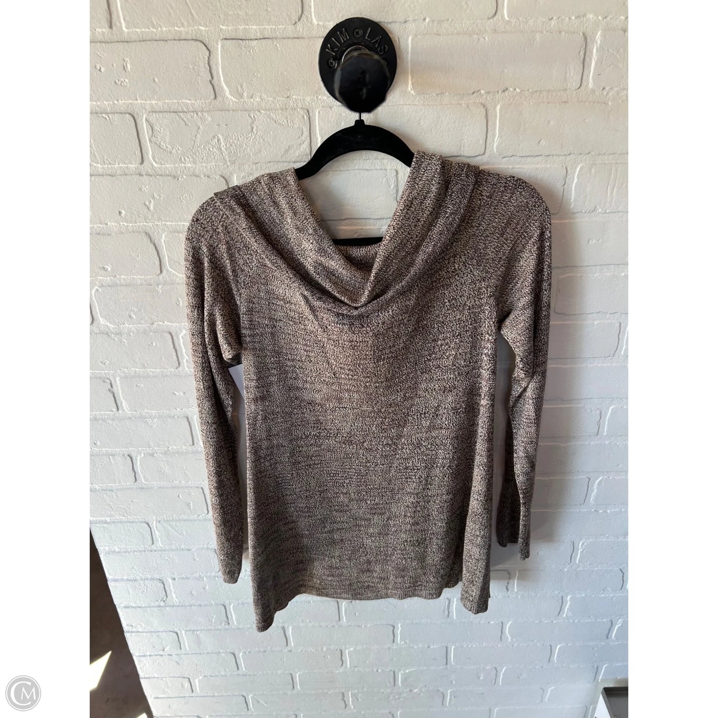 Tunic Long Sleeve By White House Black Market In Brown, Size: M