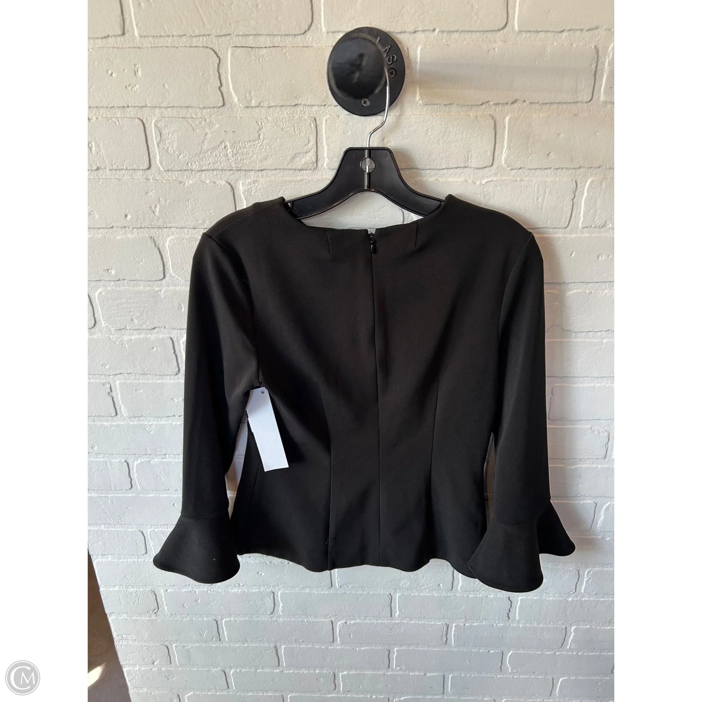 Top Long Sleeve By Ann Taylor In Black, Size: Xs