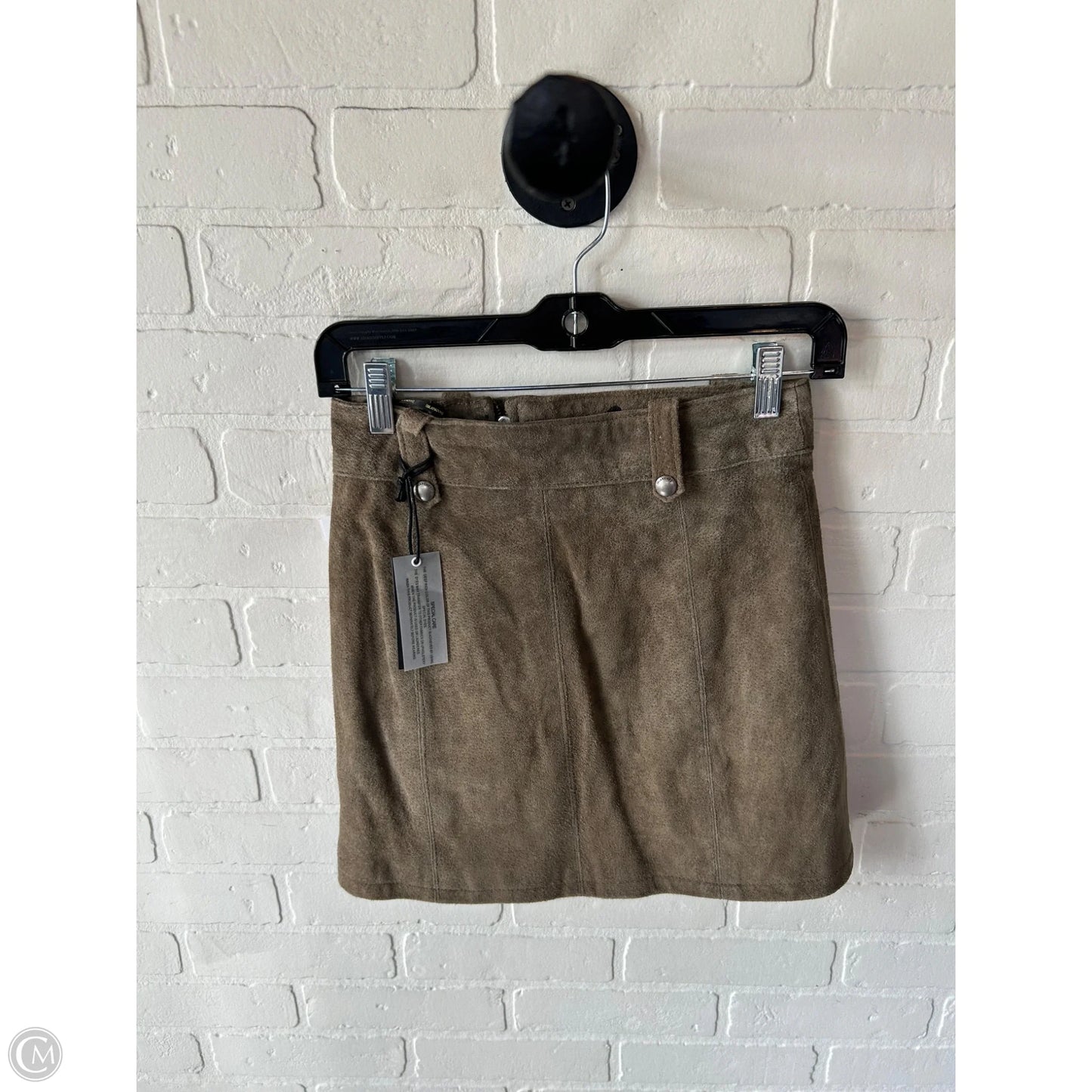 Skirt Mini & Short By Blanknyc In Brown & Green, Size: 0