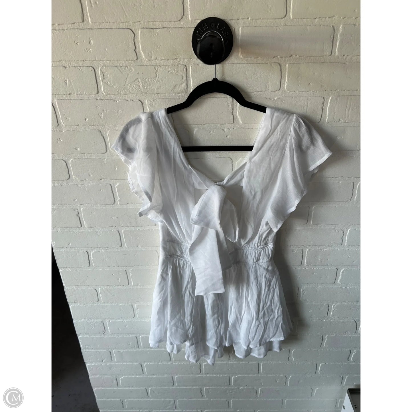 Romper By Trixxi In White, Size: M