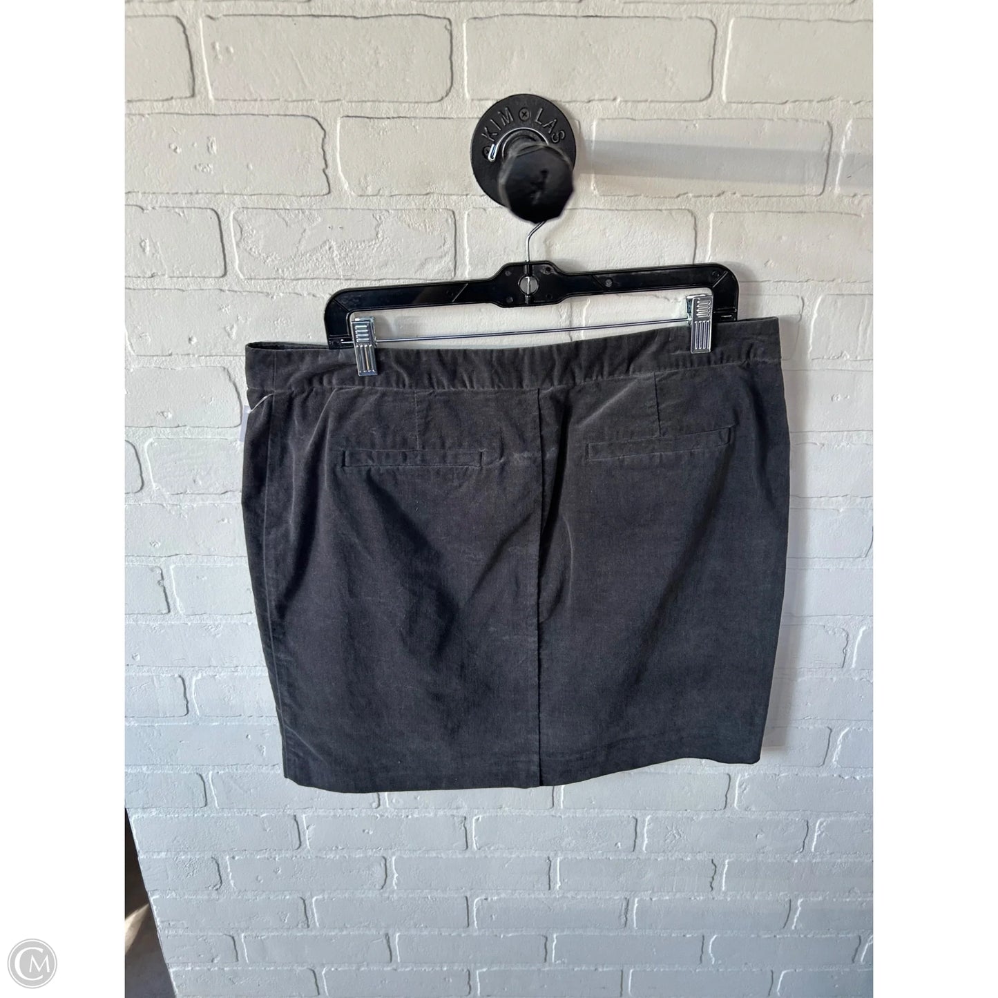 Skirt Mini & Short By J. Jill In Grey, Size: 16