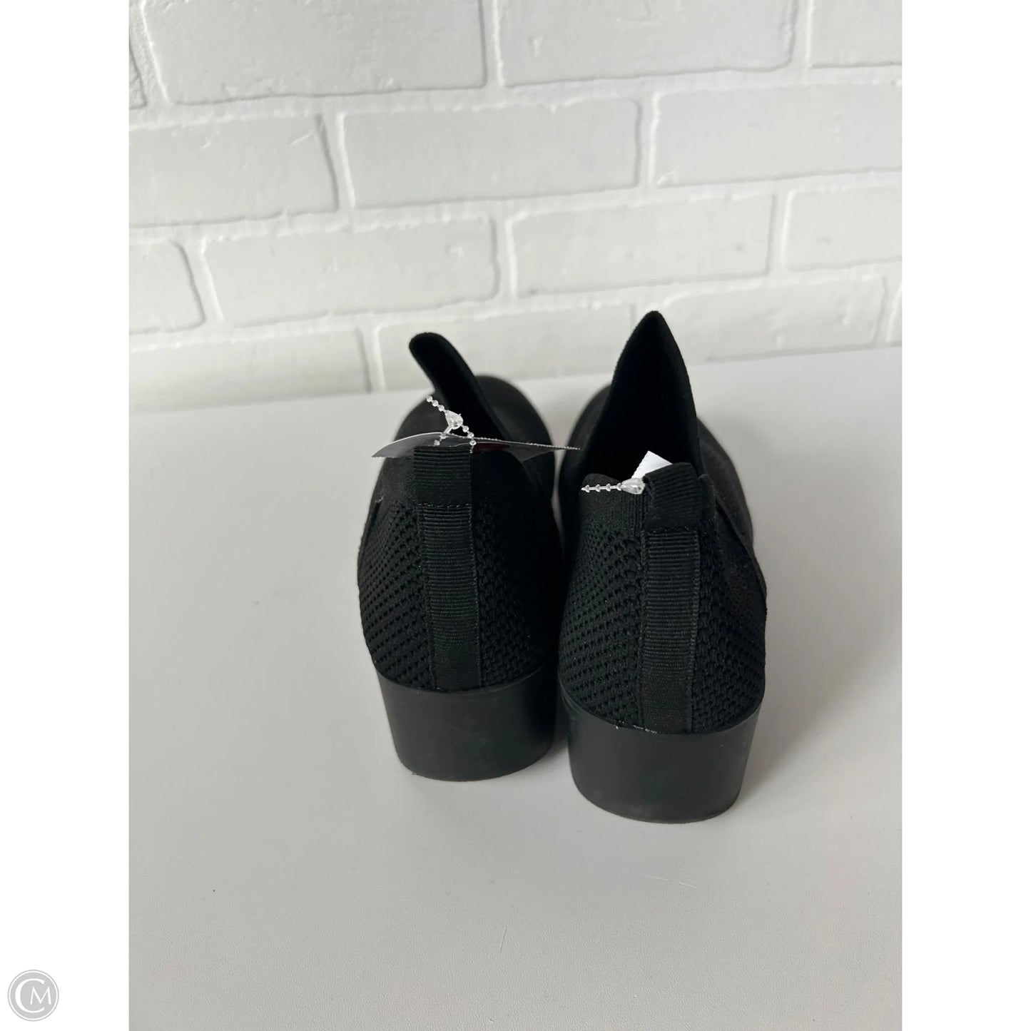 Shoes Heels Wedge By Taryn Rose Shoes In Black, Size: 8.5