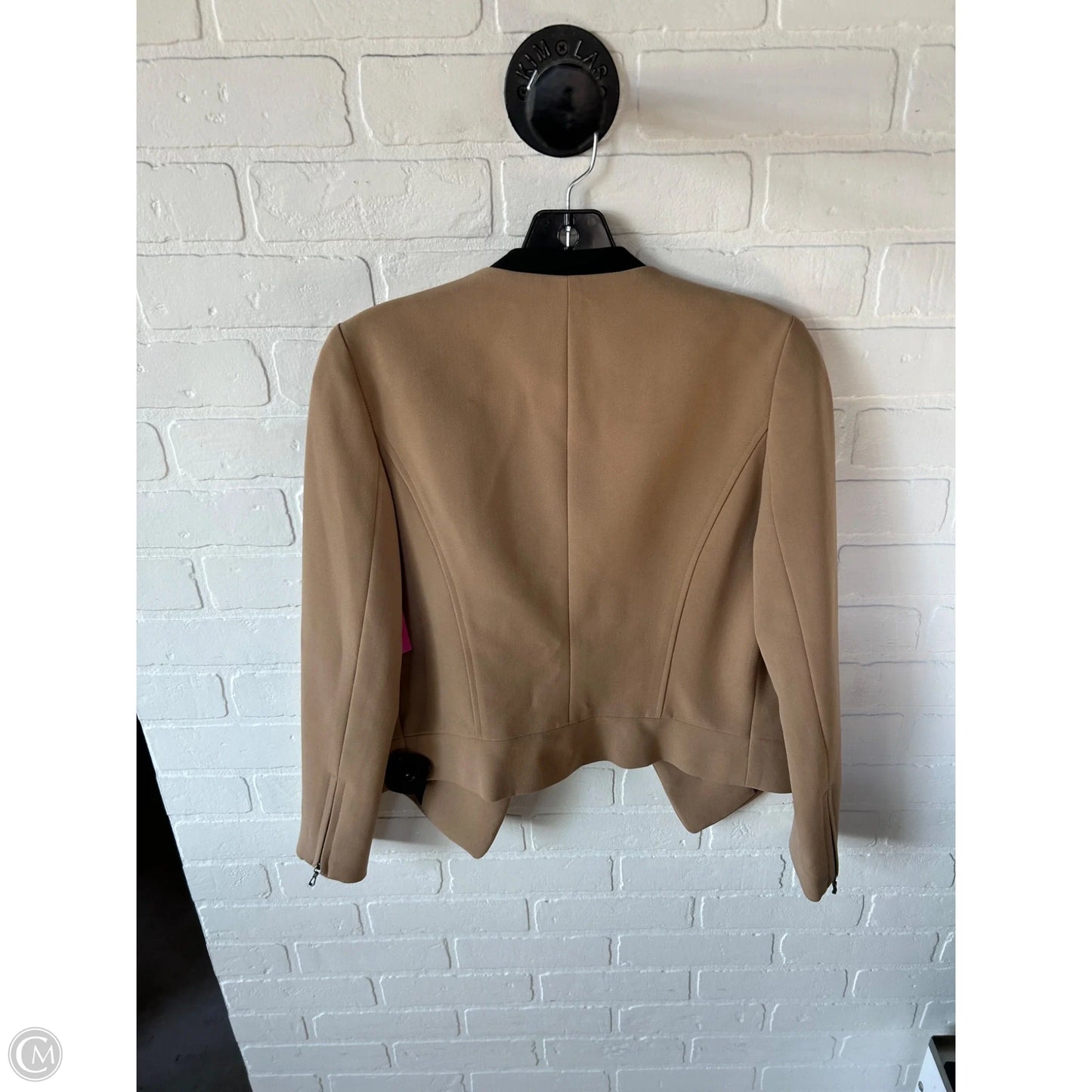 Blazer By Ann Taylor In Black & Tan, Size: Xsp