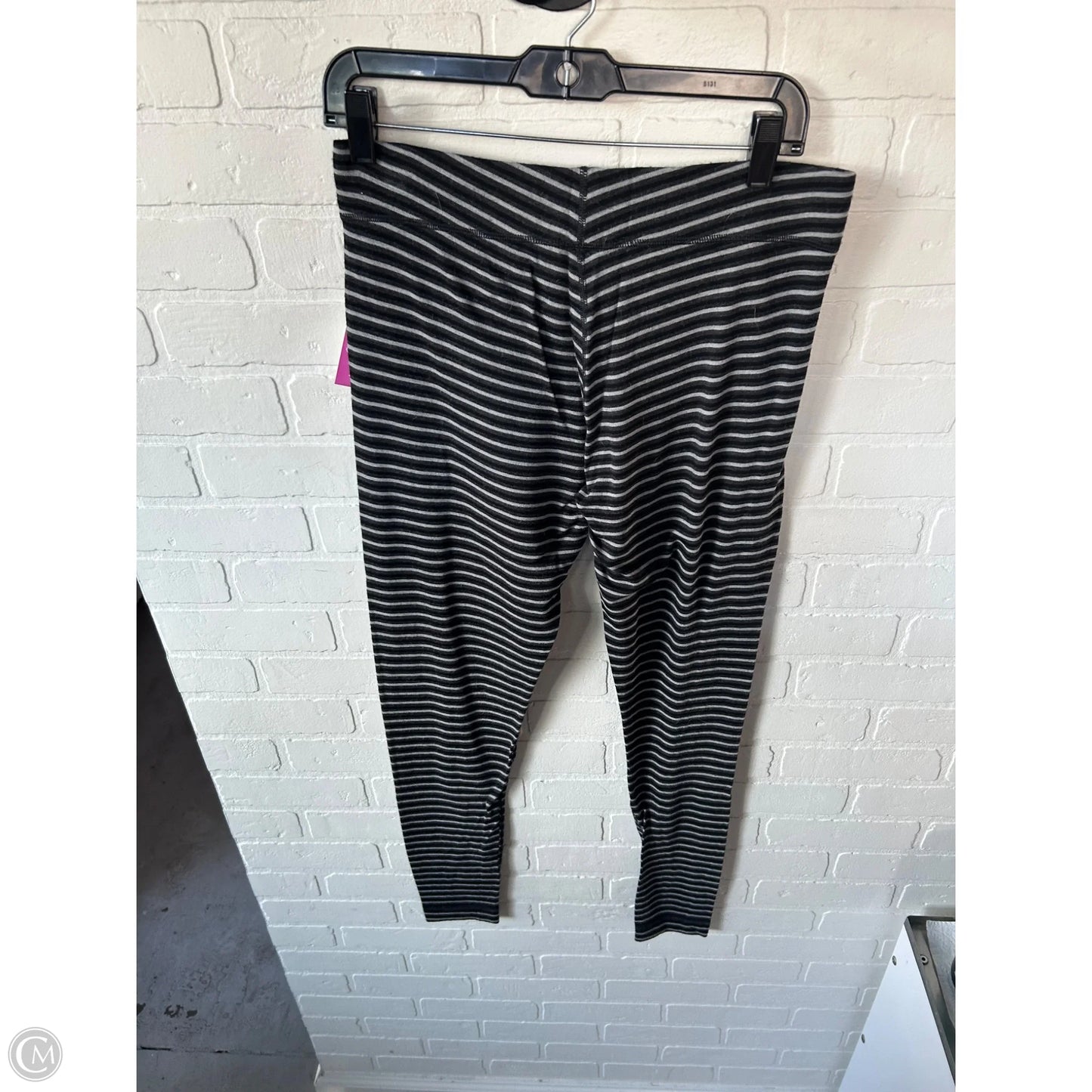 Pants Leggings By Smartwool In Black & Grey, Size: 16