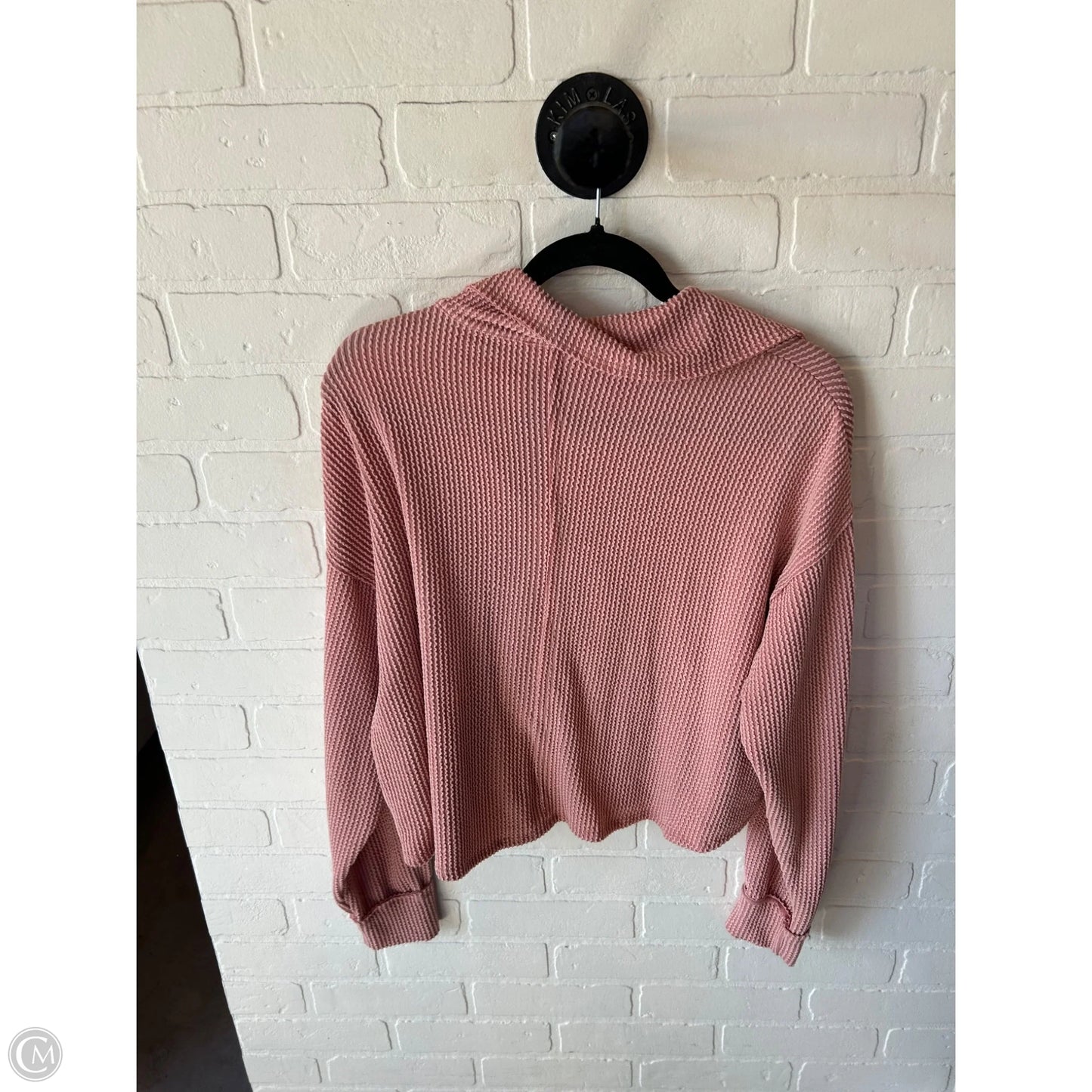 Top Long Sleeve By Clothes Mentor In Pink, Size: S