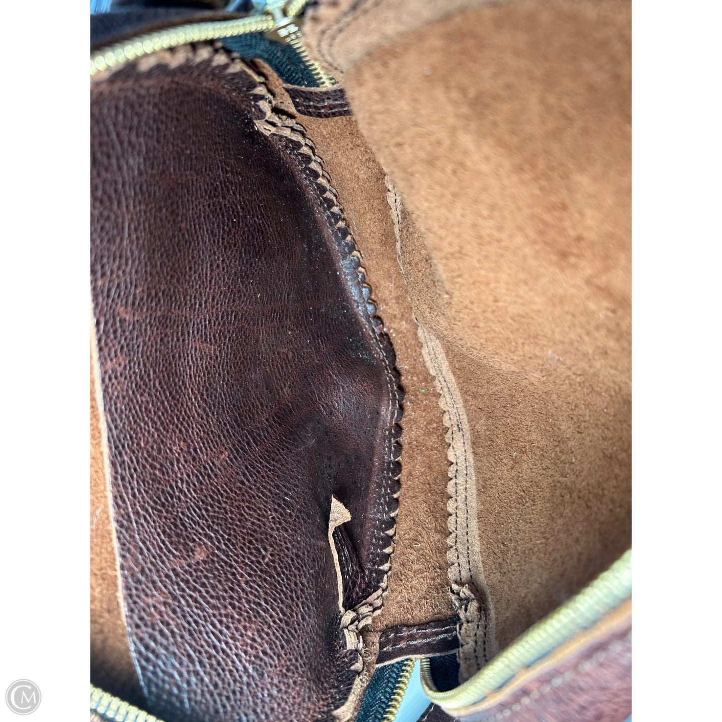 Crossbody Leather By Portland Leather, Size: Medium