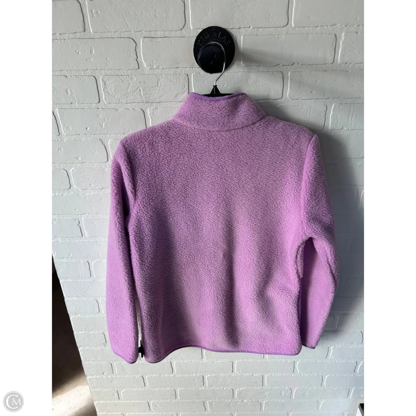 Jacket Fleece By Talbots In Pink, Size: S