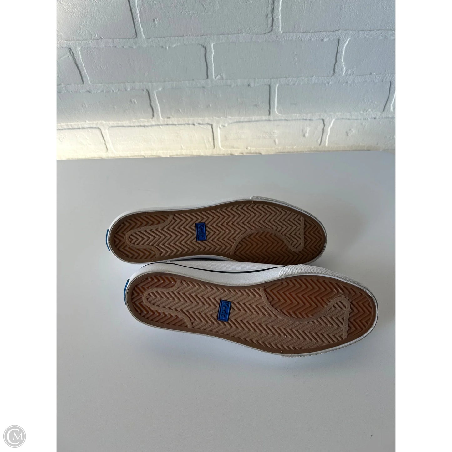 Shoes Sneakers By Keds In Blue & White, Size: 8