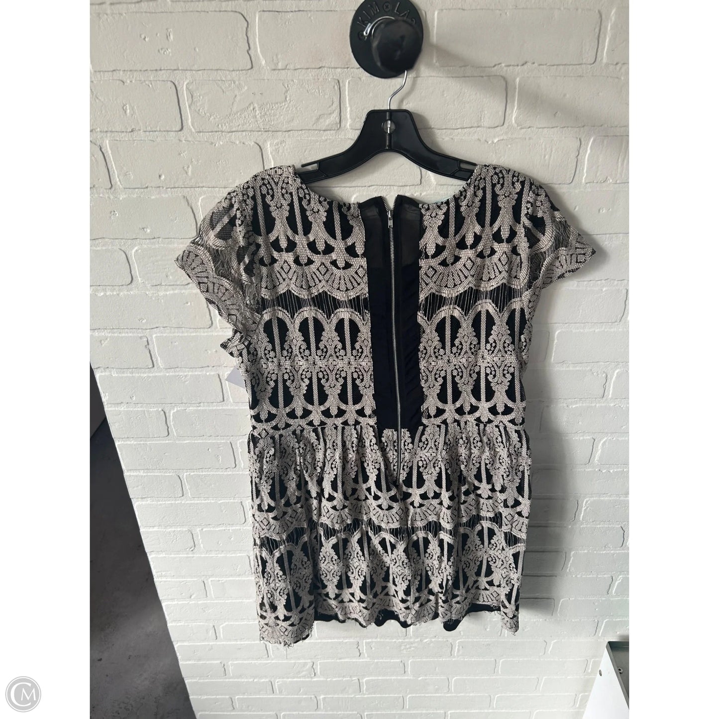 Dress Party Short By Maurices In Black & Cream, Size: Xl