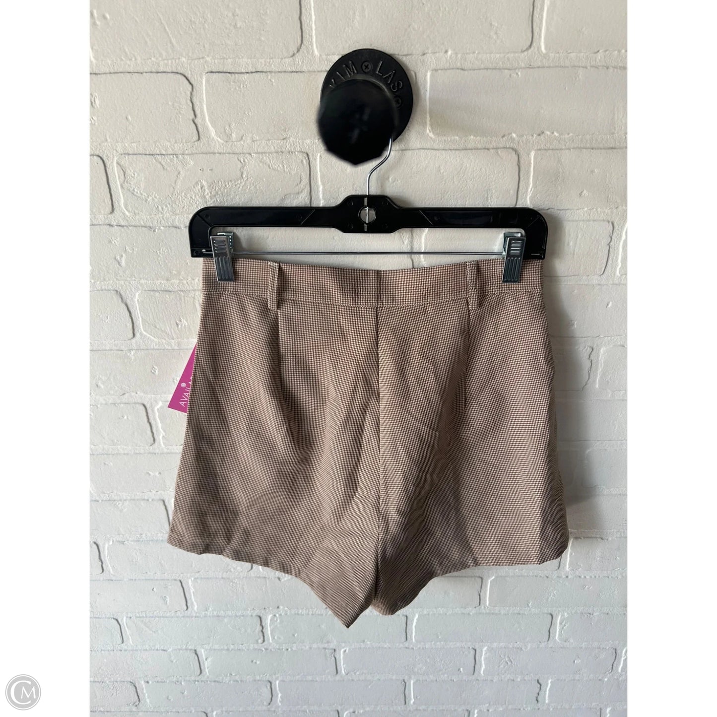 Shorts By Shein In Brown & Cream, Size: 6