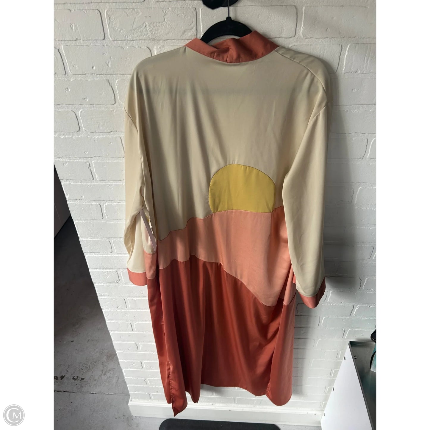 Robe By Miss Sparkling In Brown & Yellow, Size: S