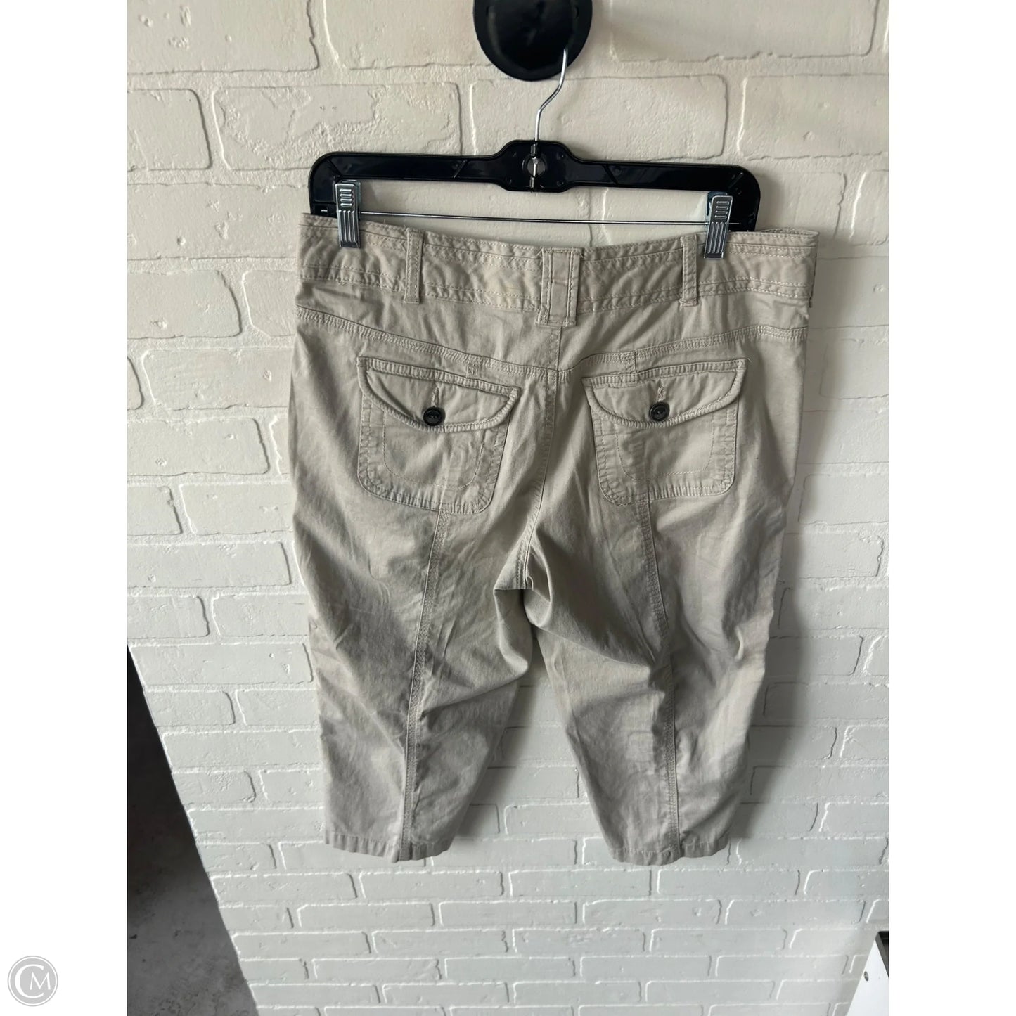 Capris By Style And Company In Tan, Size: 8
