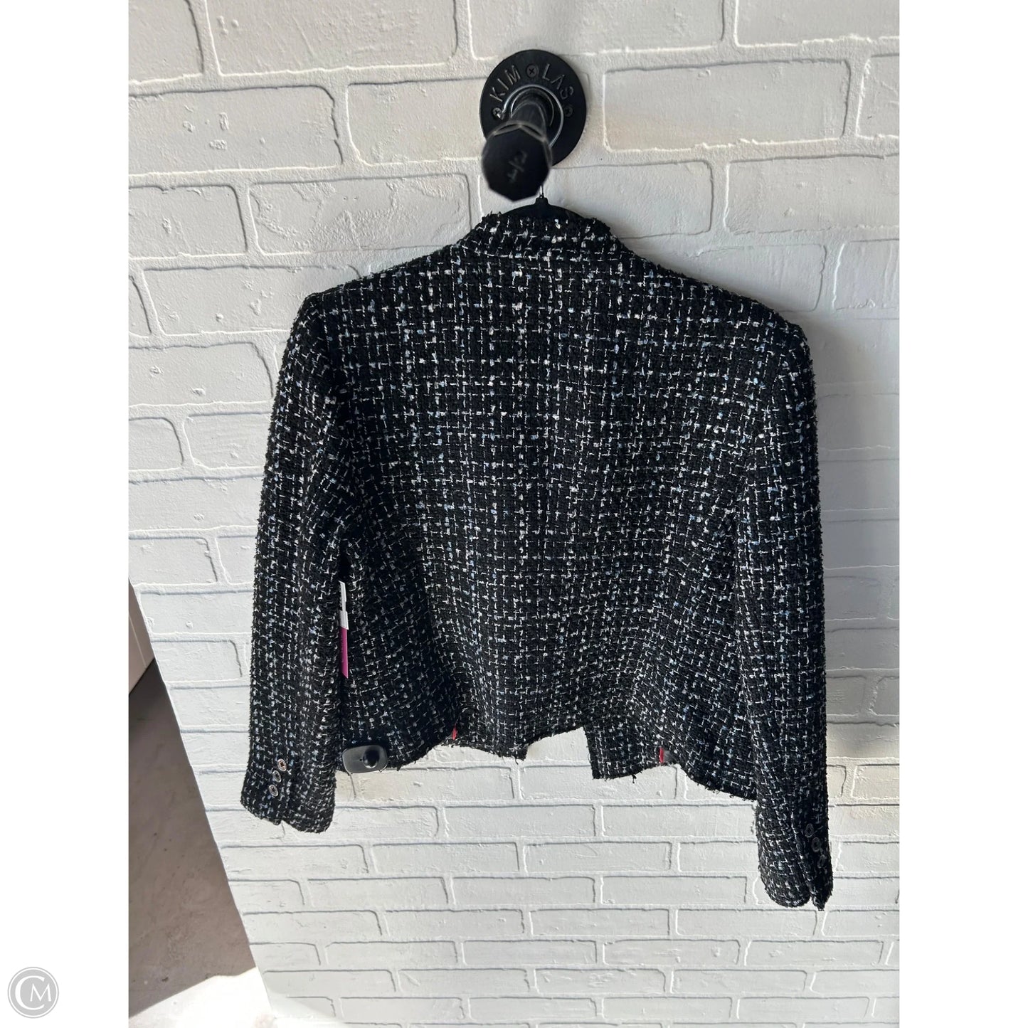 Blazer By Tommy Hilfiger In Black & Blue, Size: L