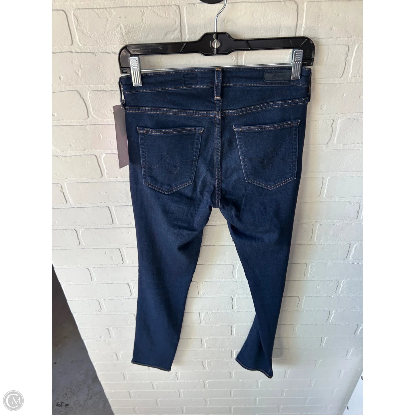 Jeans Skinny By Ag Jeans In Blue Denim, Size: 6