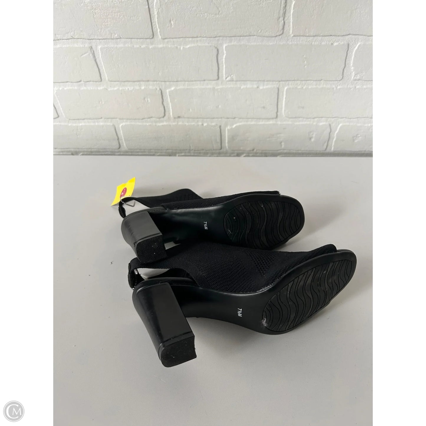 Sandals Heels Block By Impo In Black, Size: 7.5