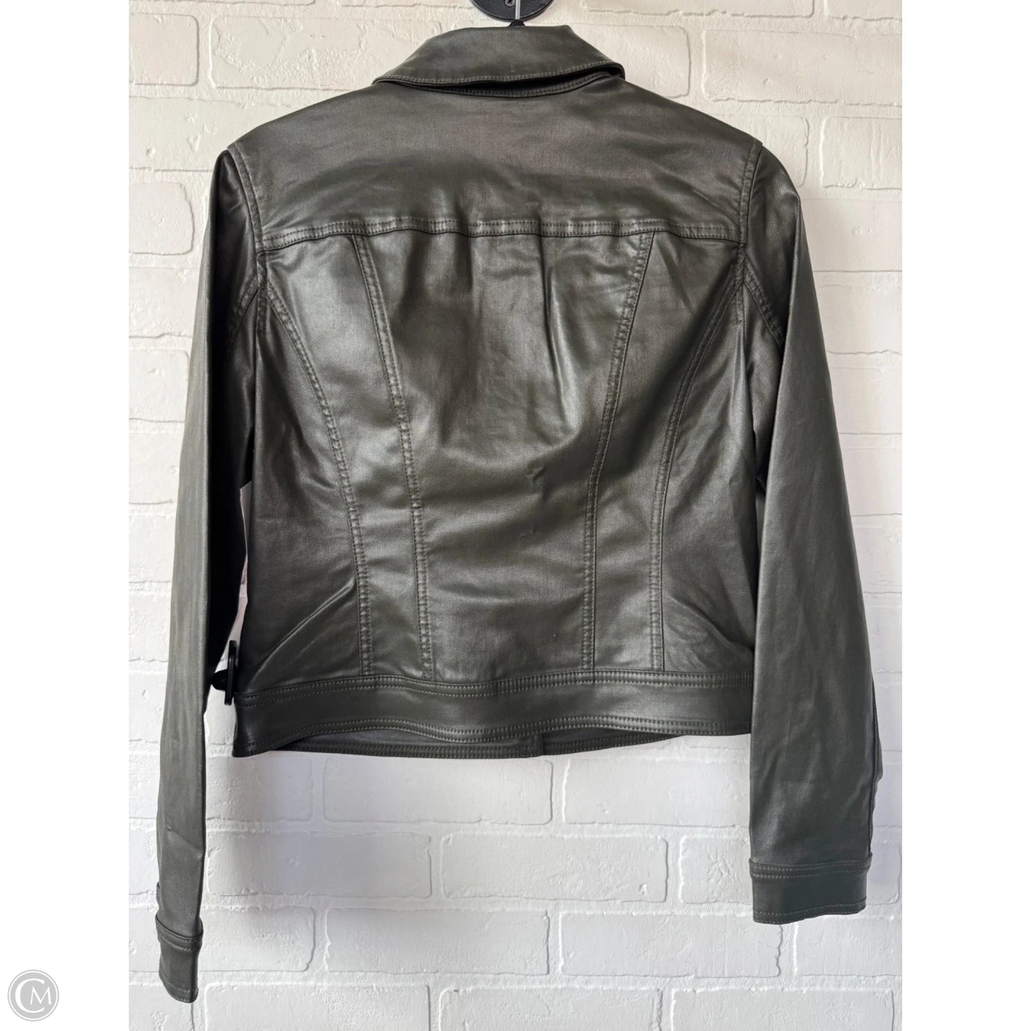 Jacket Denim By White House Black Market In Green, Size: M