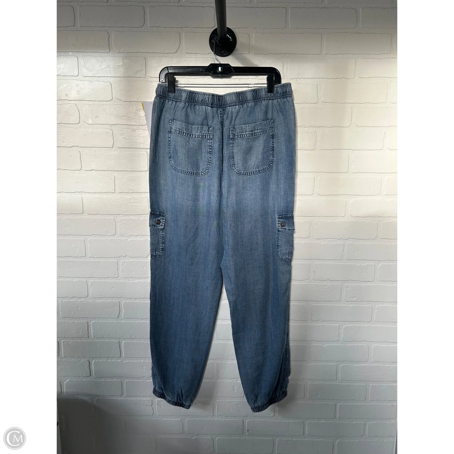 Pants Joggers By Velvet Heart In Blue Denim, Size: 12