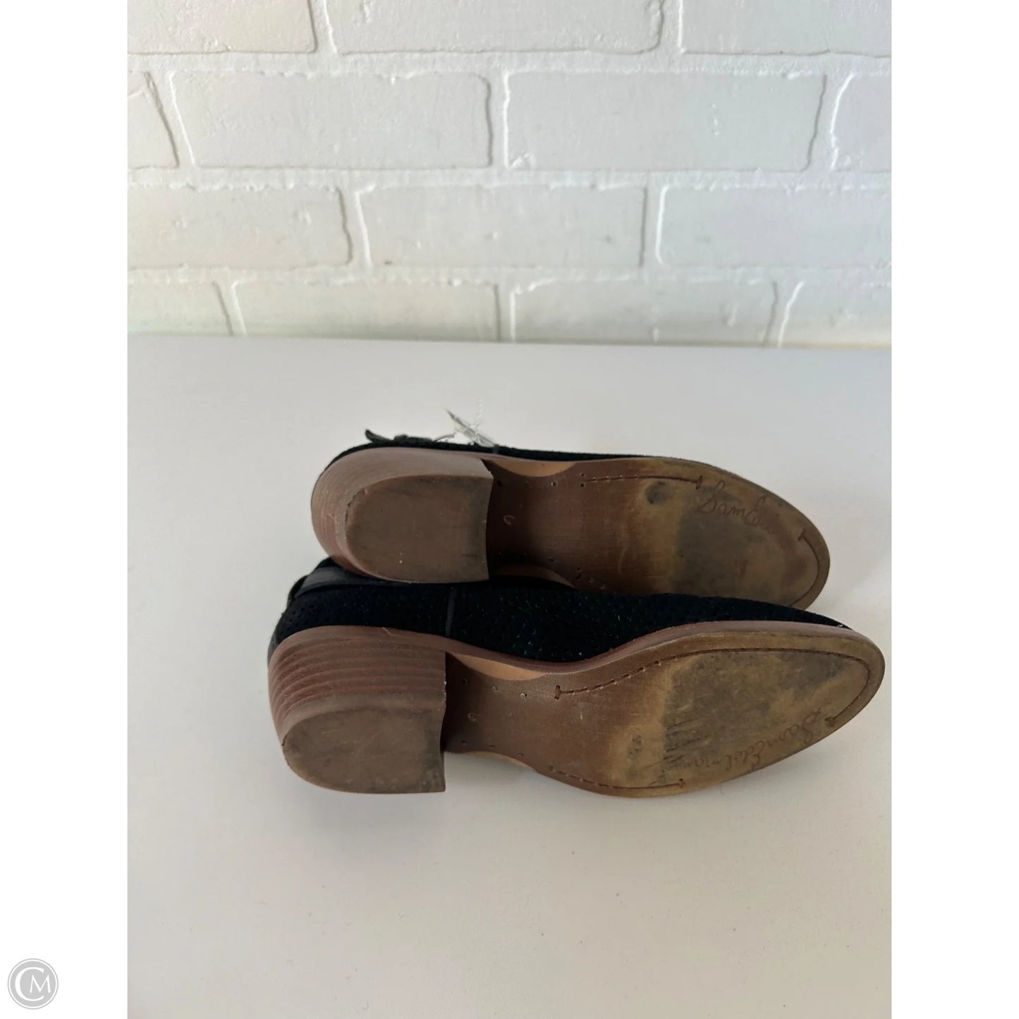 Boots Ankle Flats By Sam Edelman In Black, Size: 6