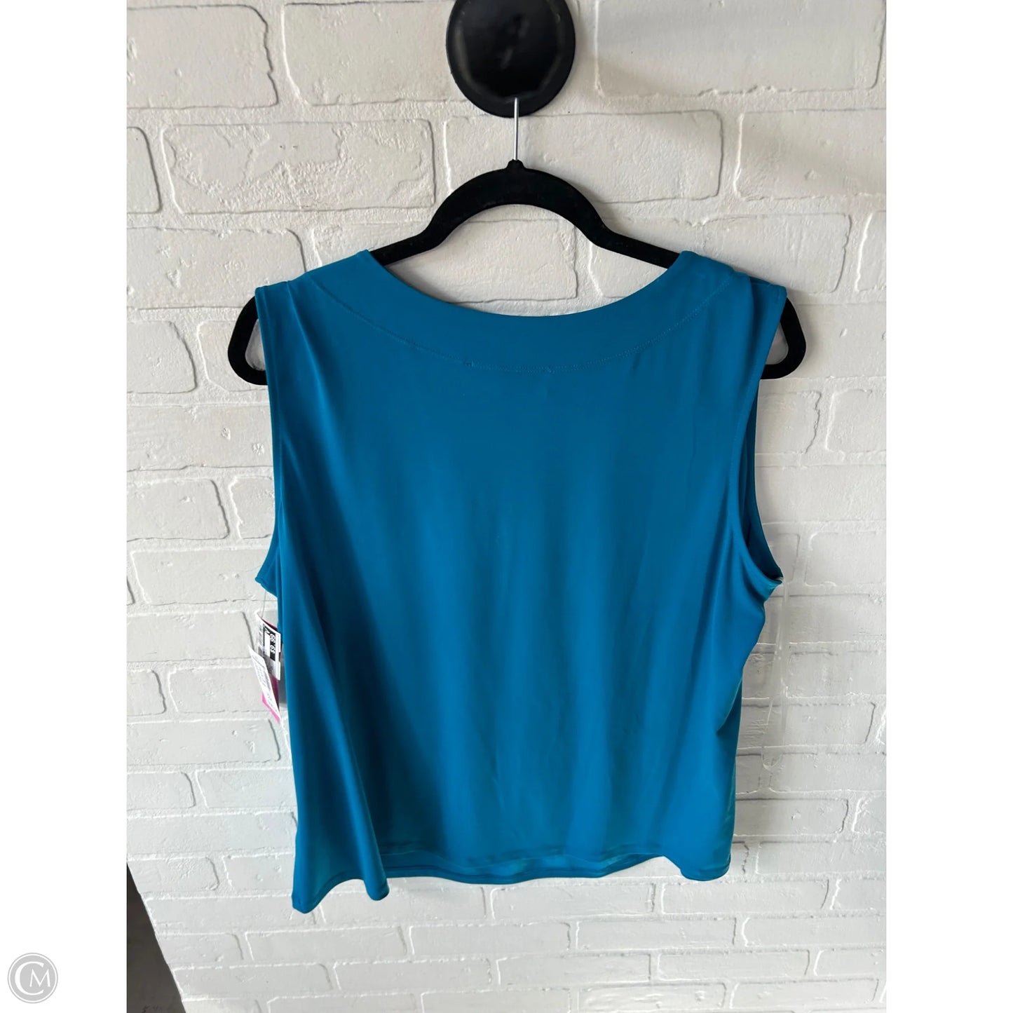 Top Sleeveless By Jones New York In Blue, Size: 2x