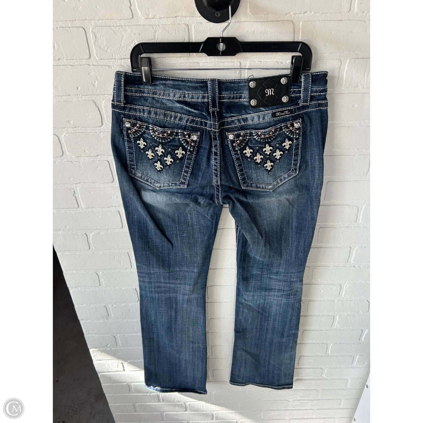 Jeans Boot Cut By Miss Me In Blue Denim, Size: 10