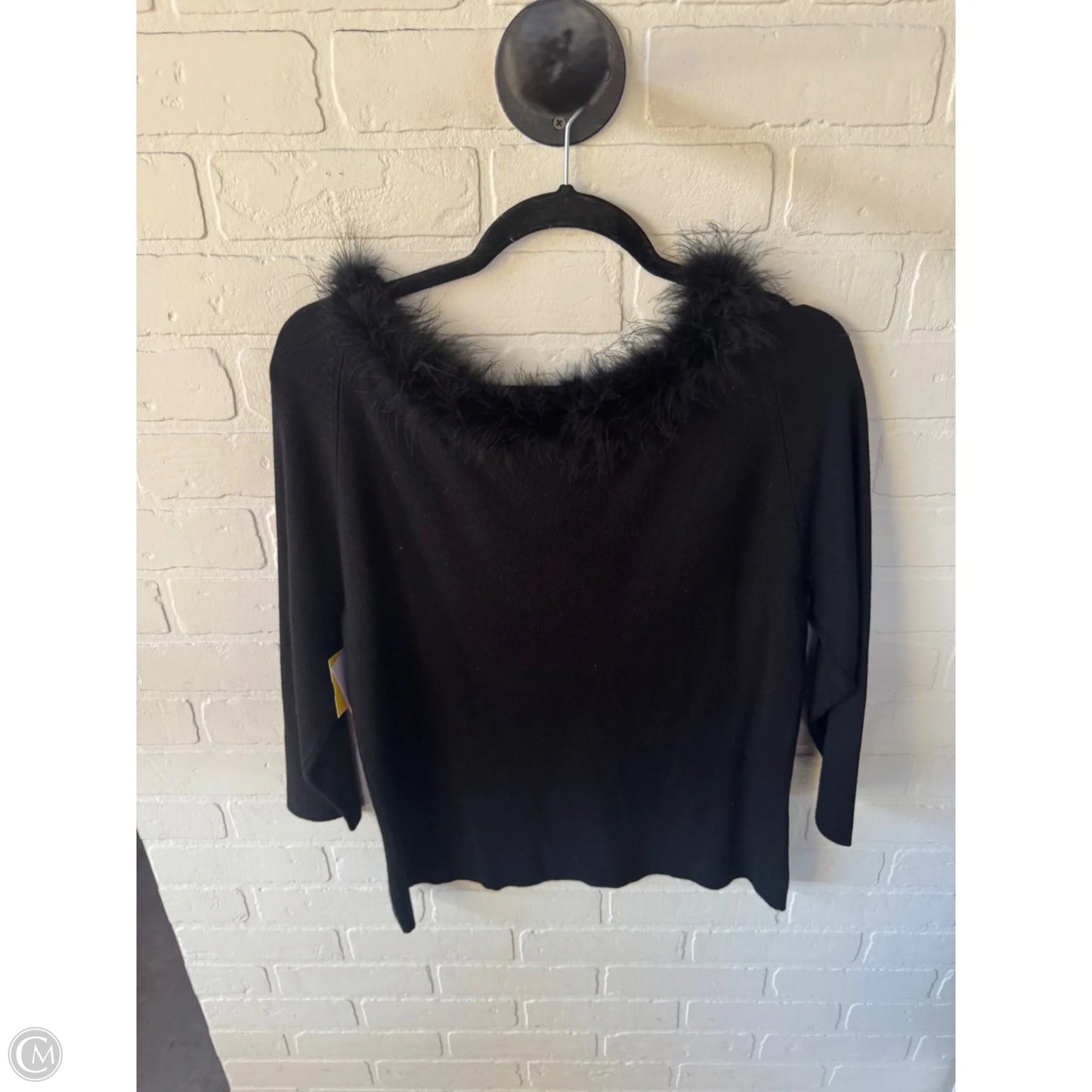 Sweater By Hillard And Hanson In Black, Size: Xlp
