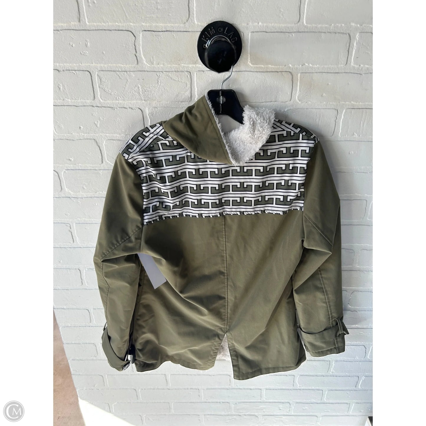 Jacket Other By Misslook In Green & White, Size: S