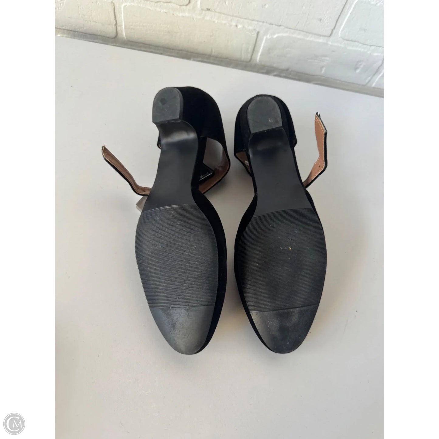 Shoes Heels Block By Clothes Mentor In Black, Size: 11.5