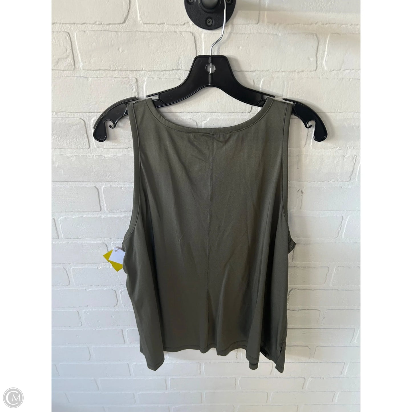 Athletic Tank Top By Clothes Mentor In Green, Size: Xxl