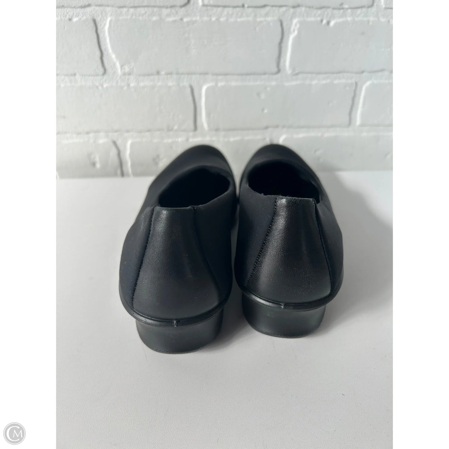 Shoes Heels Wedge By Ecco In Black, Size: 9.5