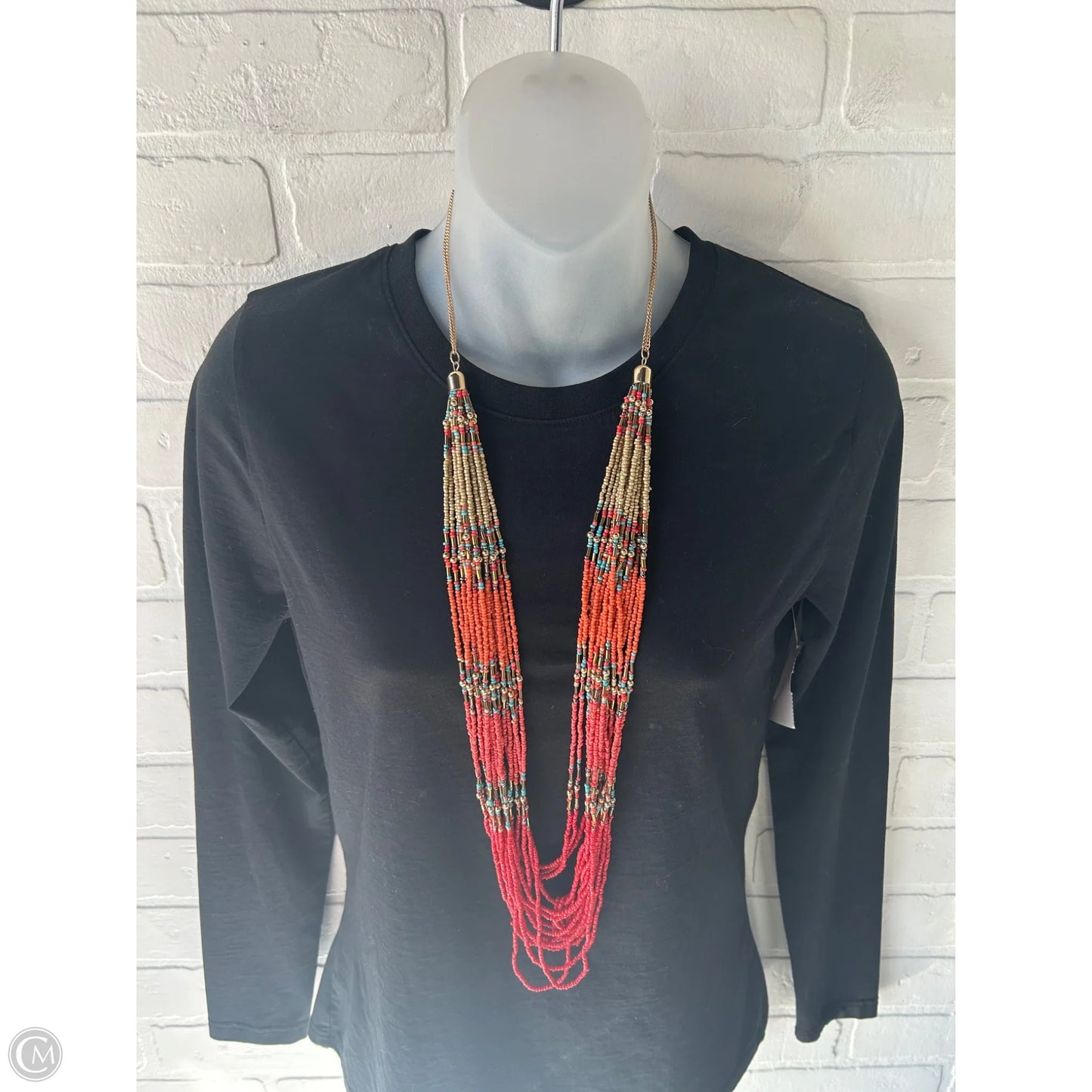 Necklace Layered By Clothes Mentor
