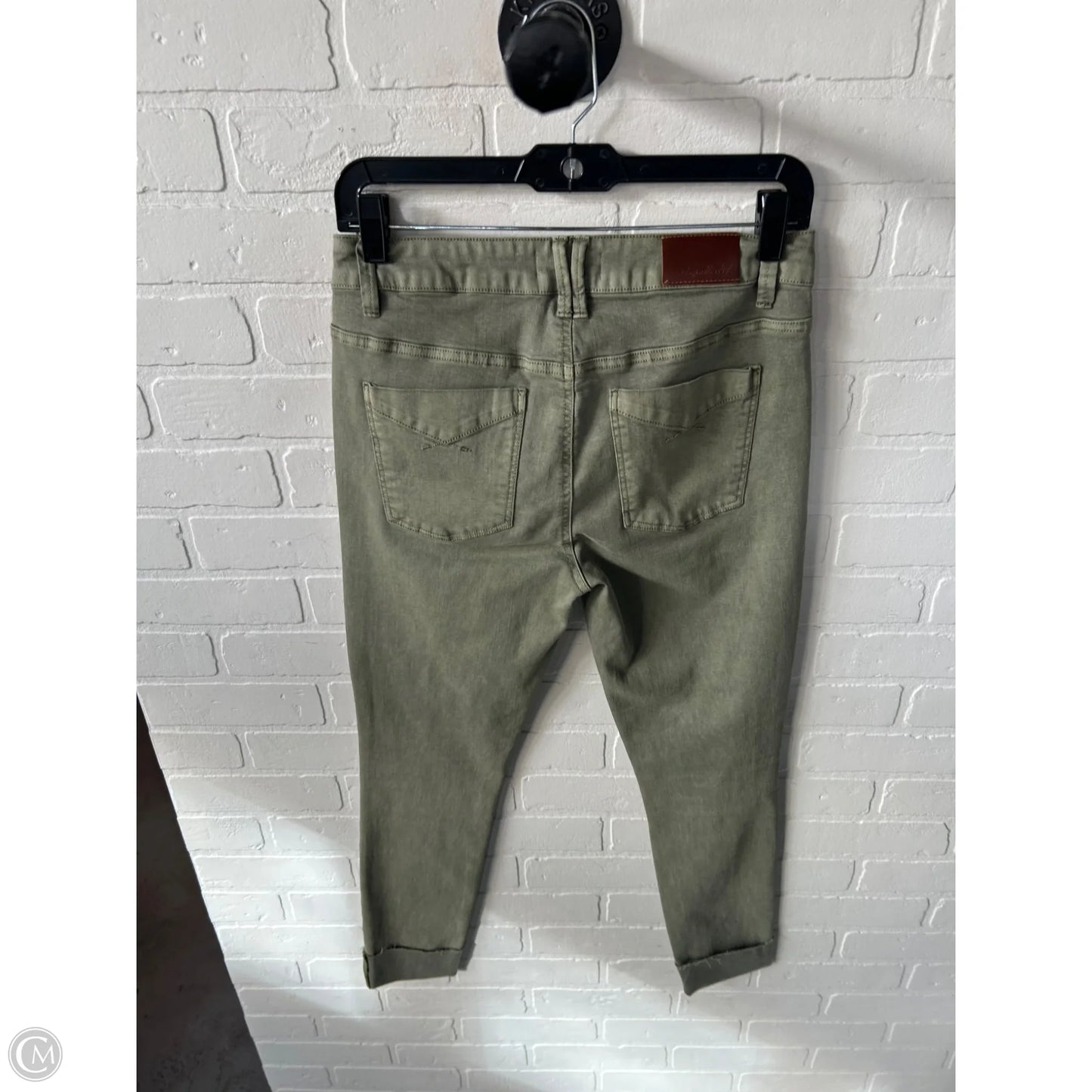 Jeans Skinny By Cmc In Green Denim, Size: 6