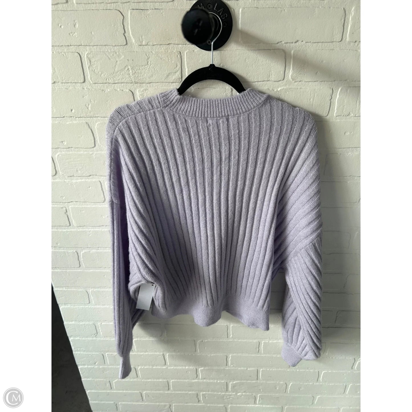 Sweater By Clothes Mentor In Purple, Size: L