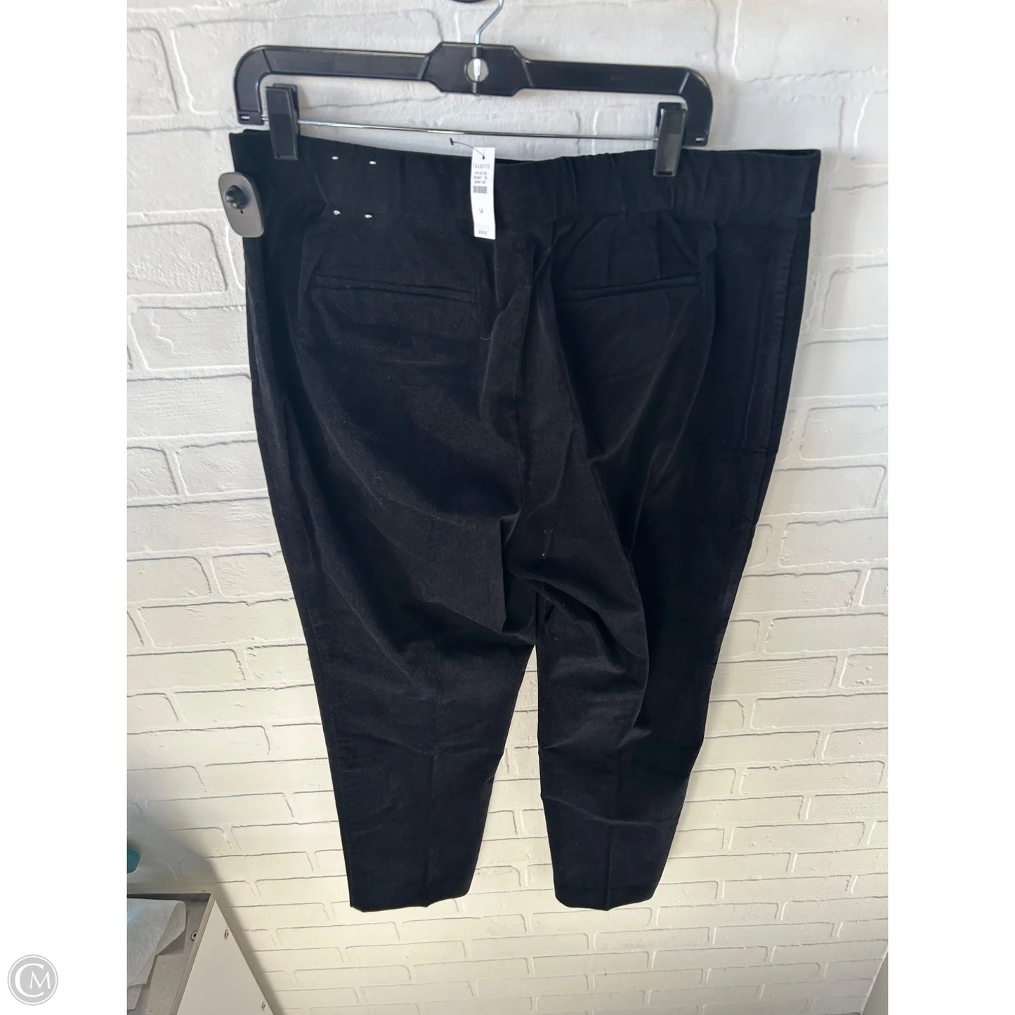 Pants Dress By Talbots In Black & Blue, Size: 14