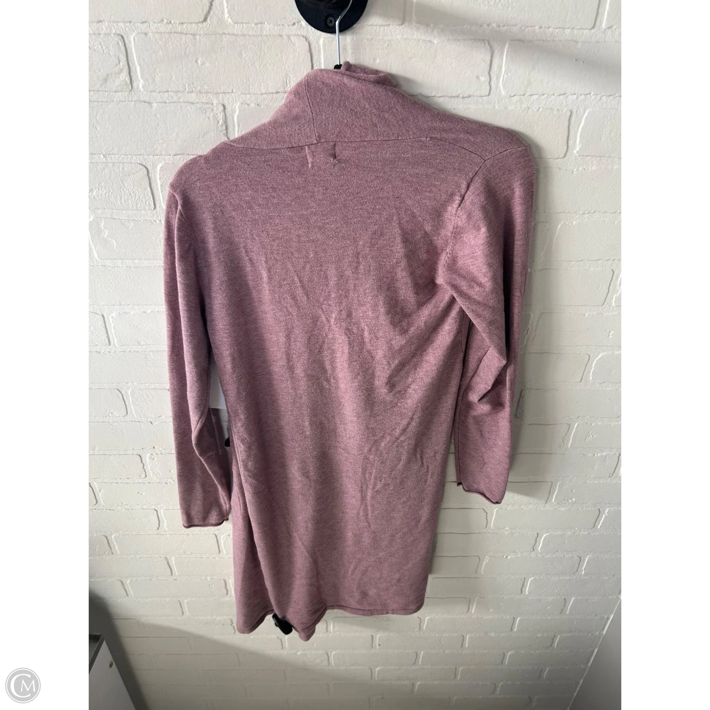 Sweater Cardigan By Dreamers In Purple, Size: S