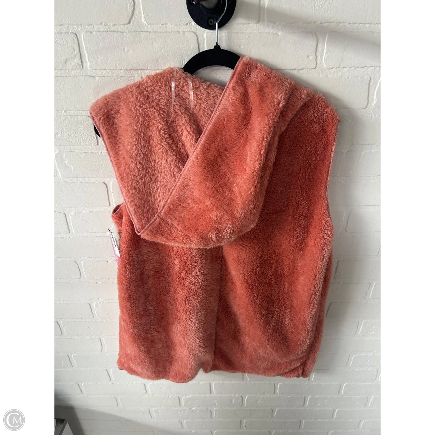 Vest Sweater By Zenana Outfitters In Orange, Size: M