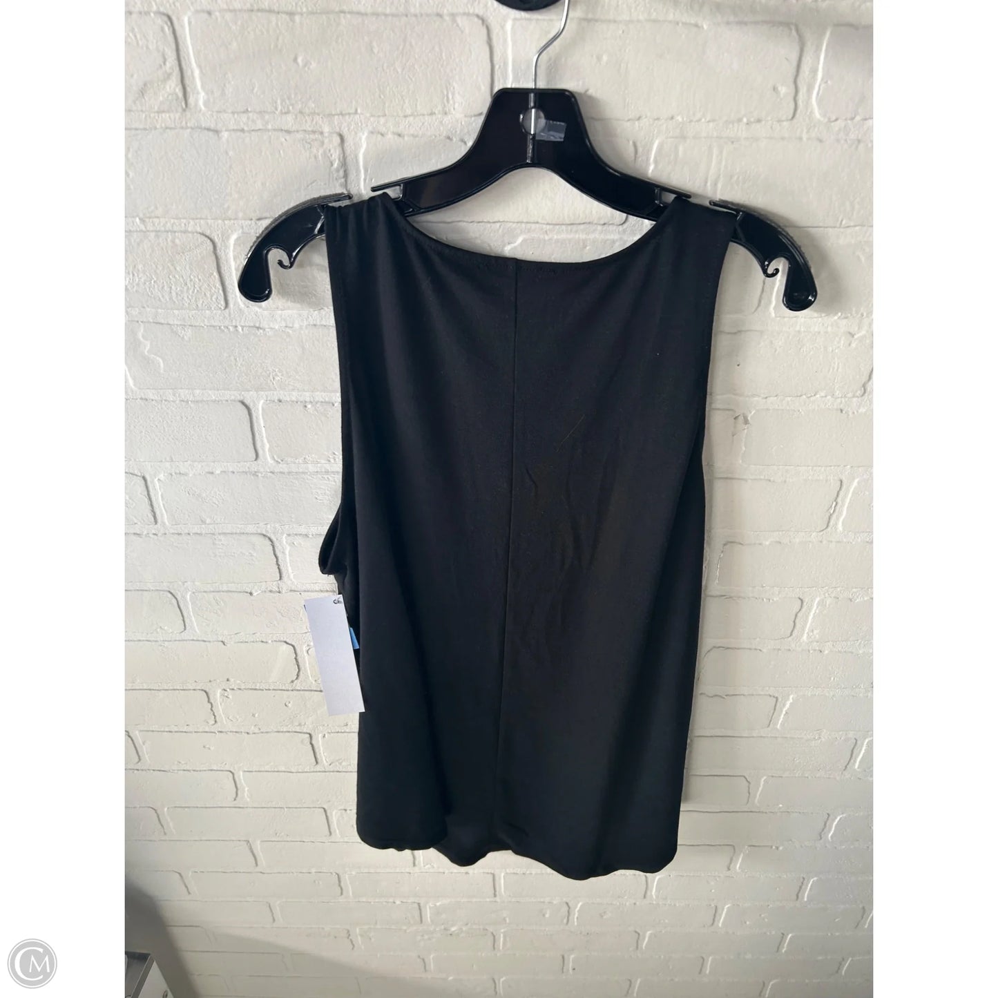 Top Sleeveless Basic By Zenana In Black, Size: 2x