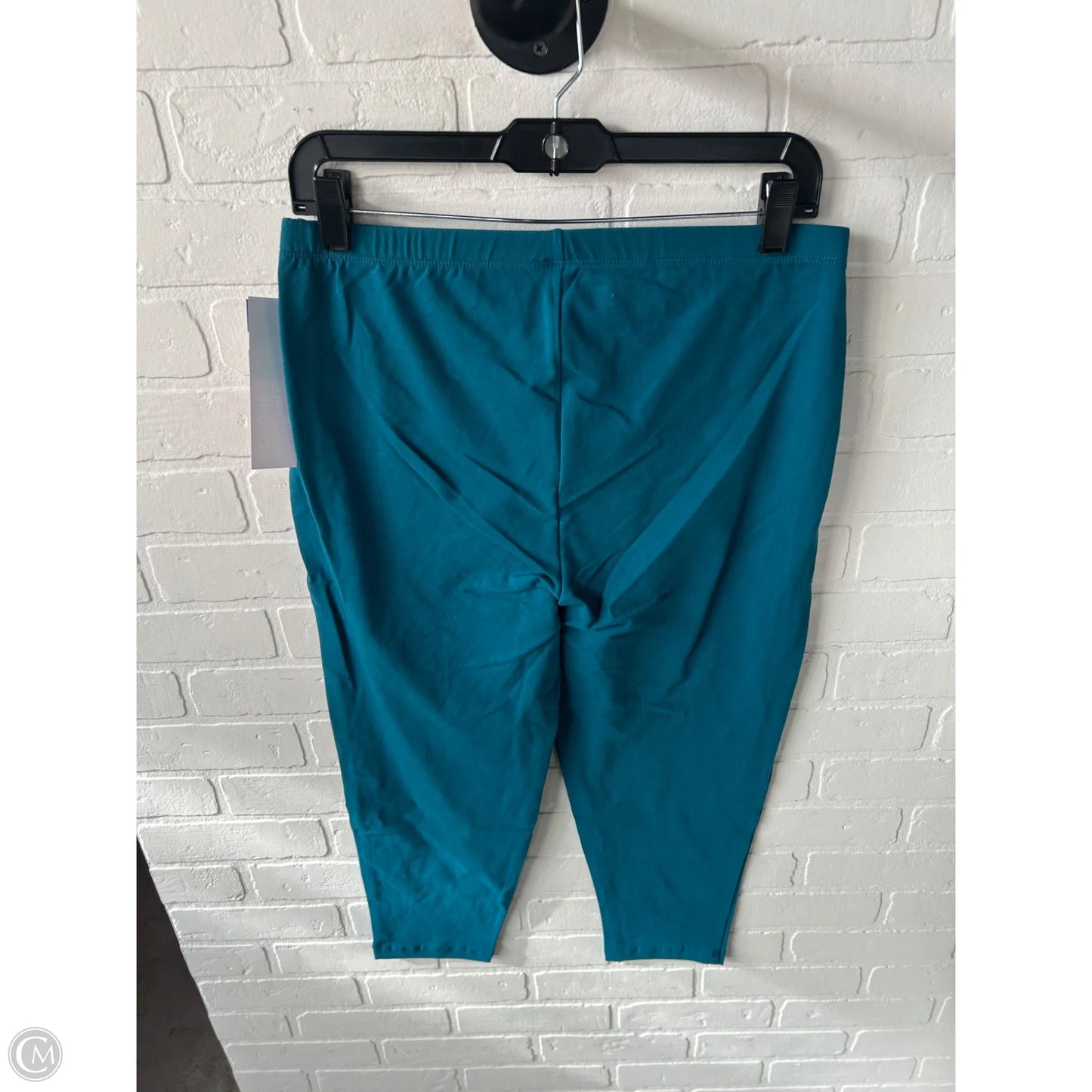 Capris By Zenana In Blue, Size: 18