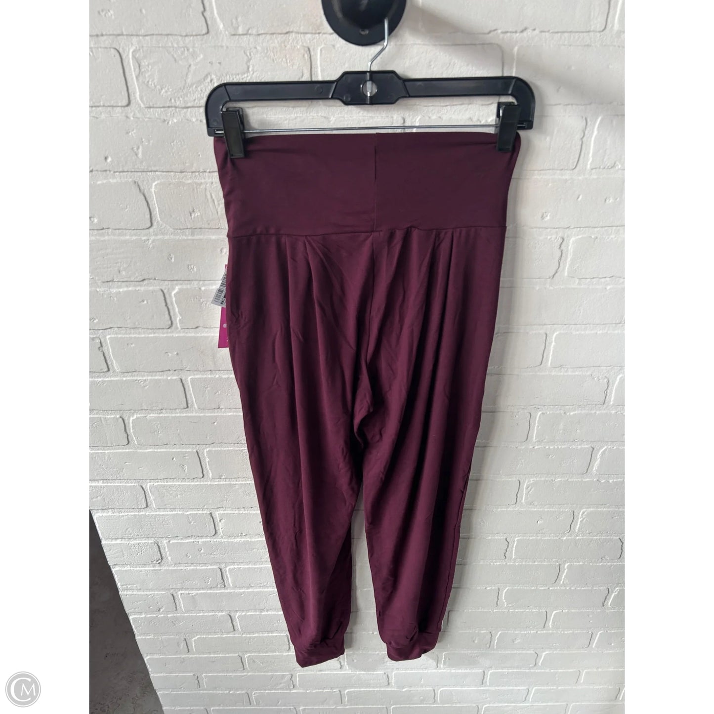 Pants Joggers By Cme In Maroon, Size: 6