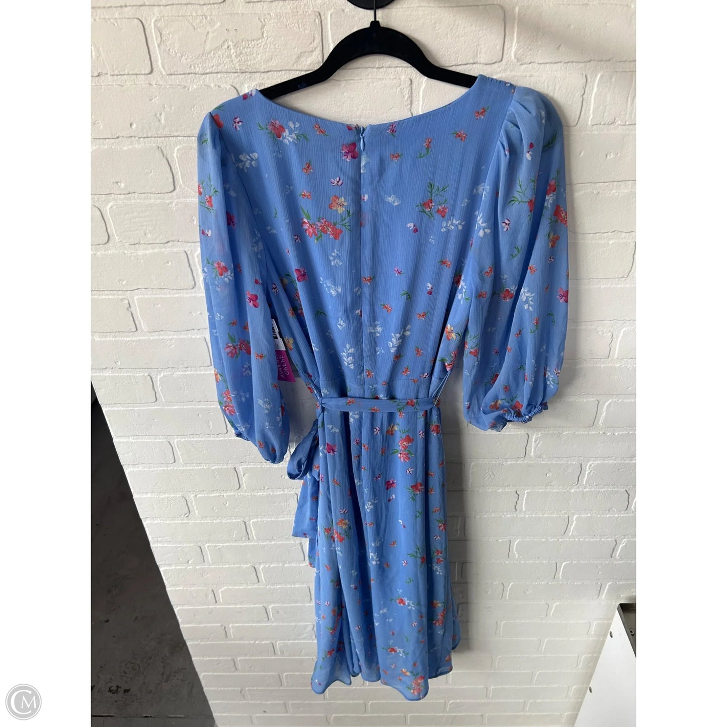 Dress Work By Dkny In Blue & Pink, Size: M