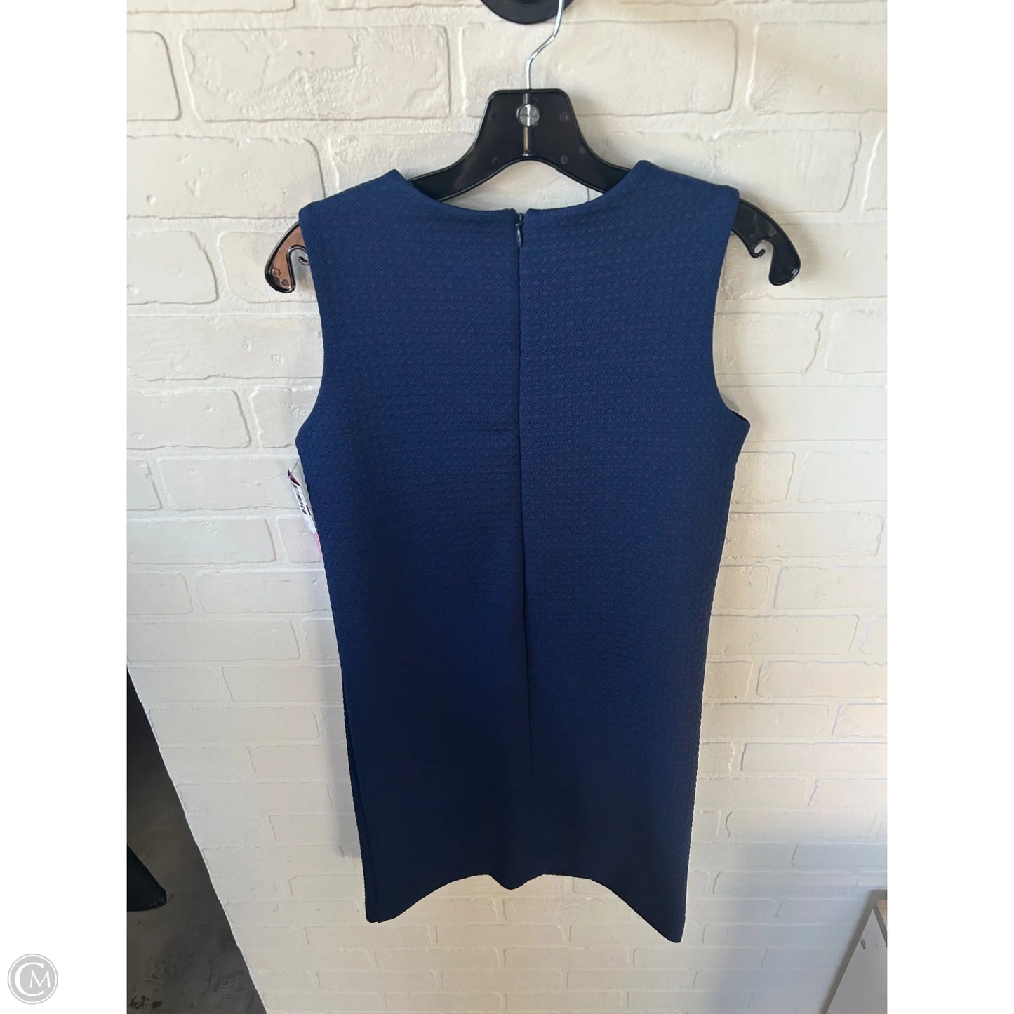 Dress Party Short By Adrienne Vittadini In Blue & White, Size: Xs