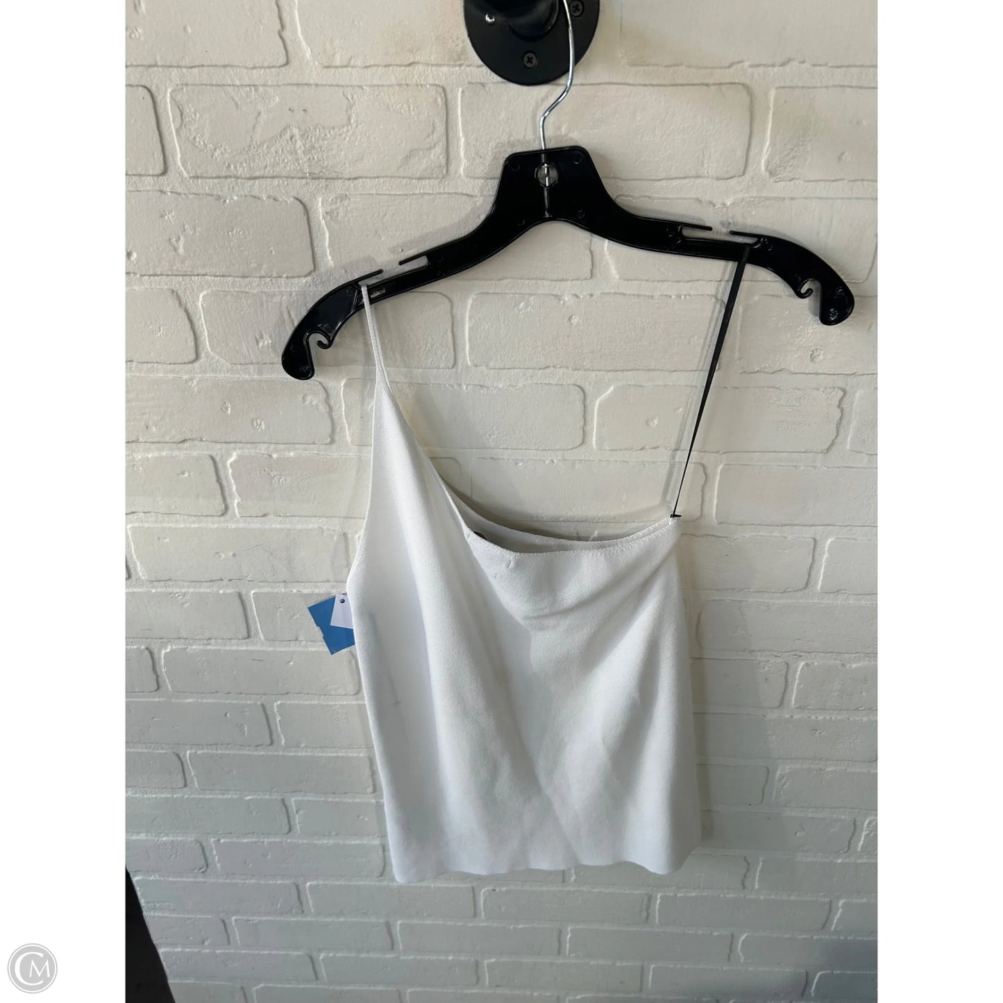 Top Sleeveless By Massimo Dutti In White, Size: M