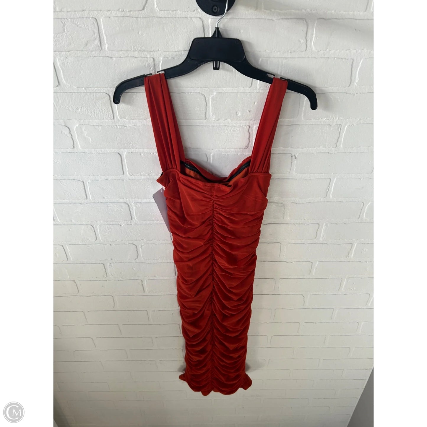 Dress Party Midi By Prettygarden In Orange, Size: S