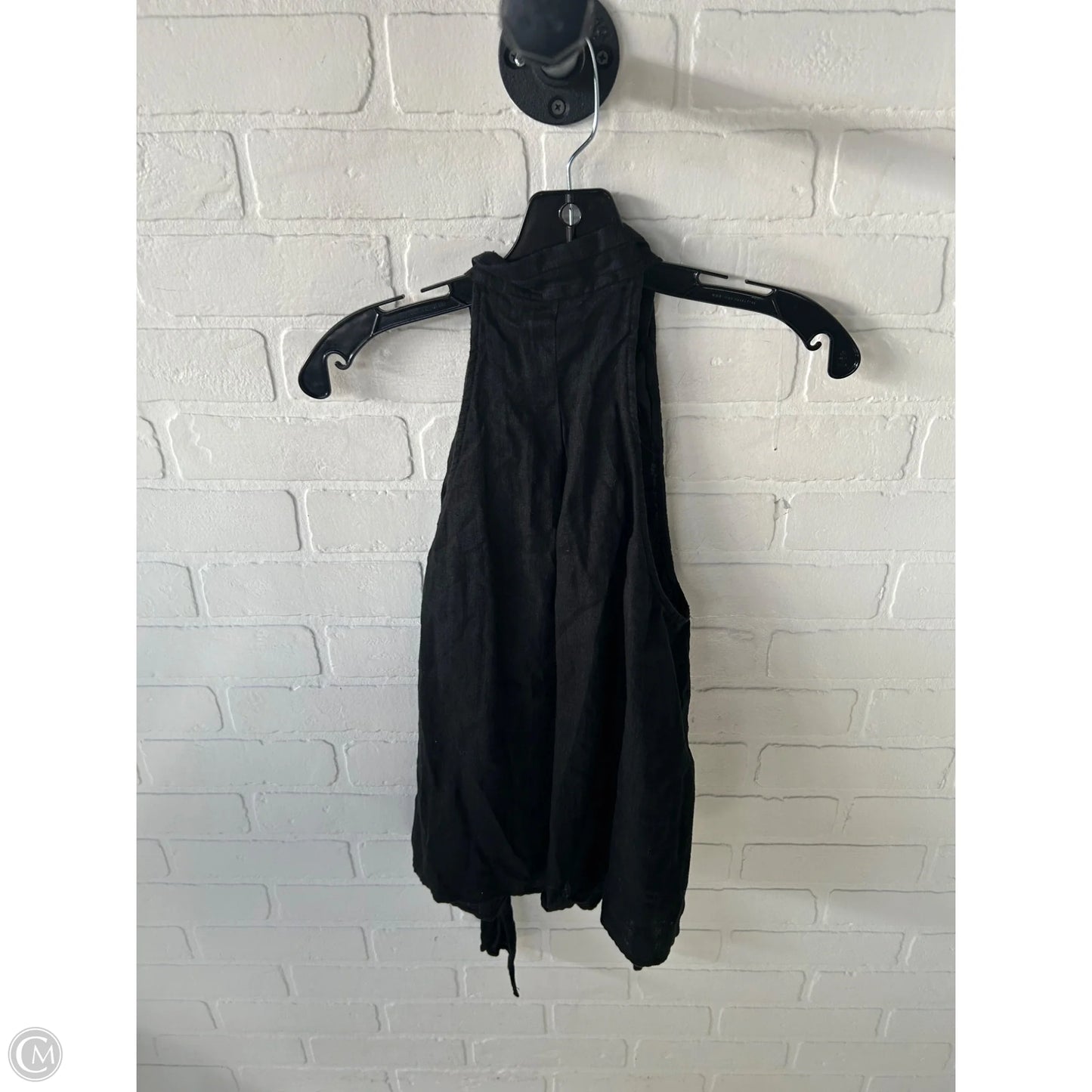 Top Sleeveless By Zara In Black, Size: Xs