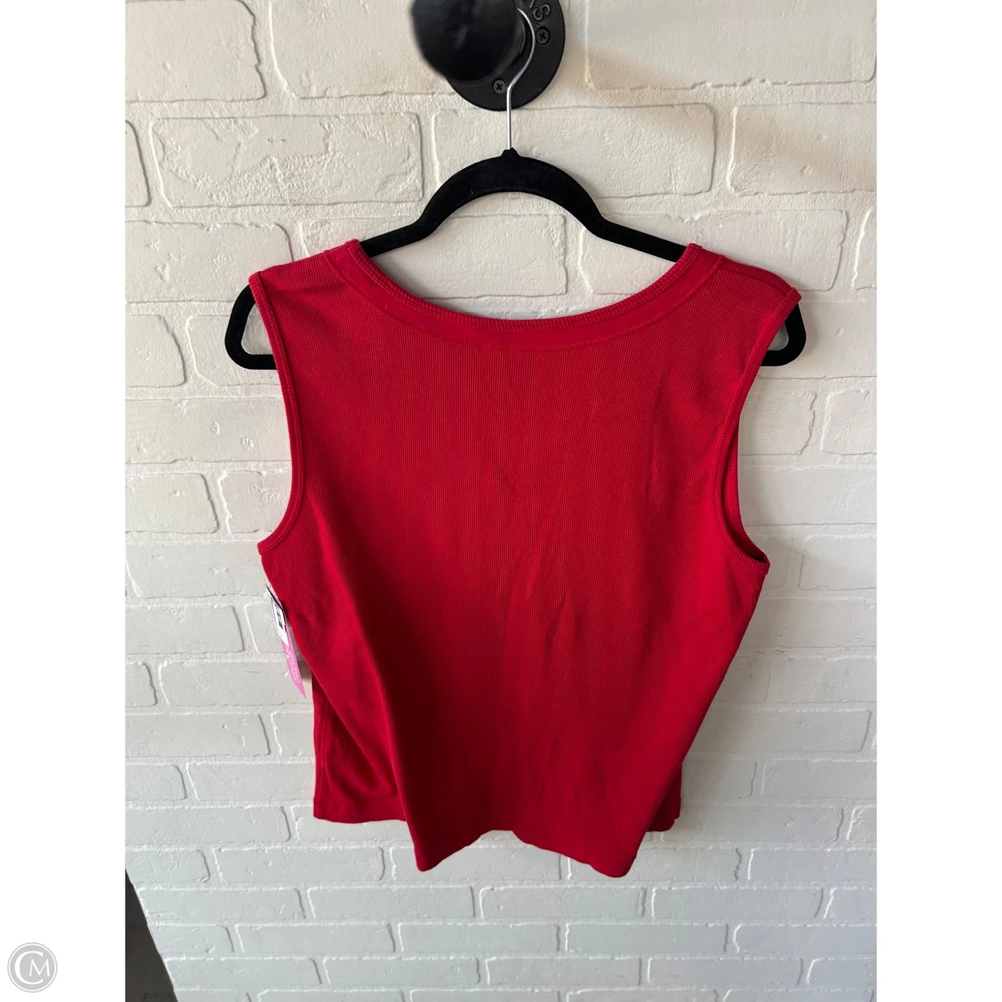 Tank Top By Chicos In Red, Size: L