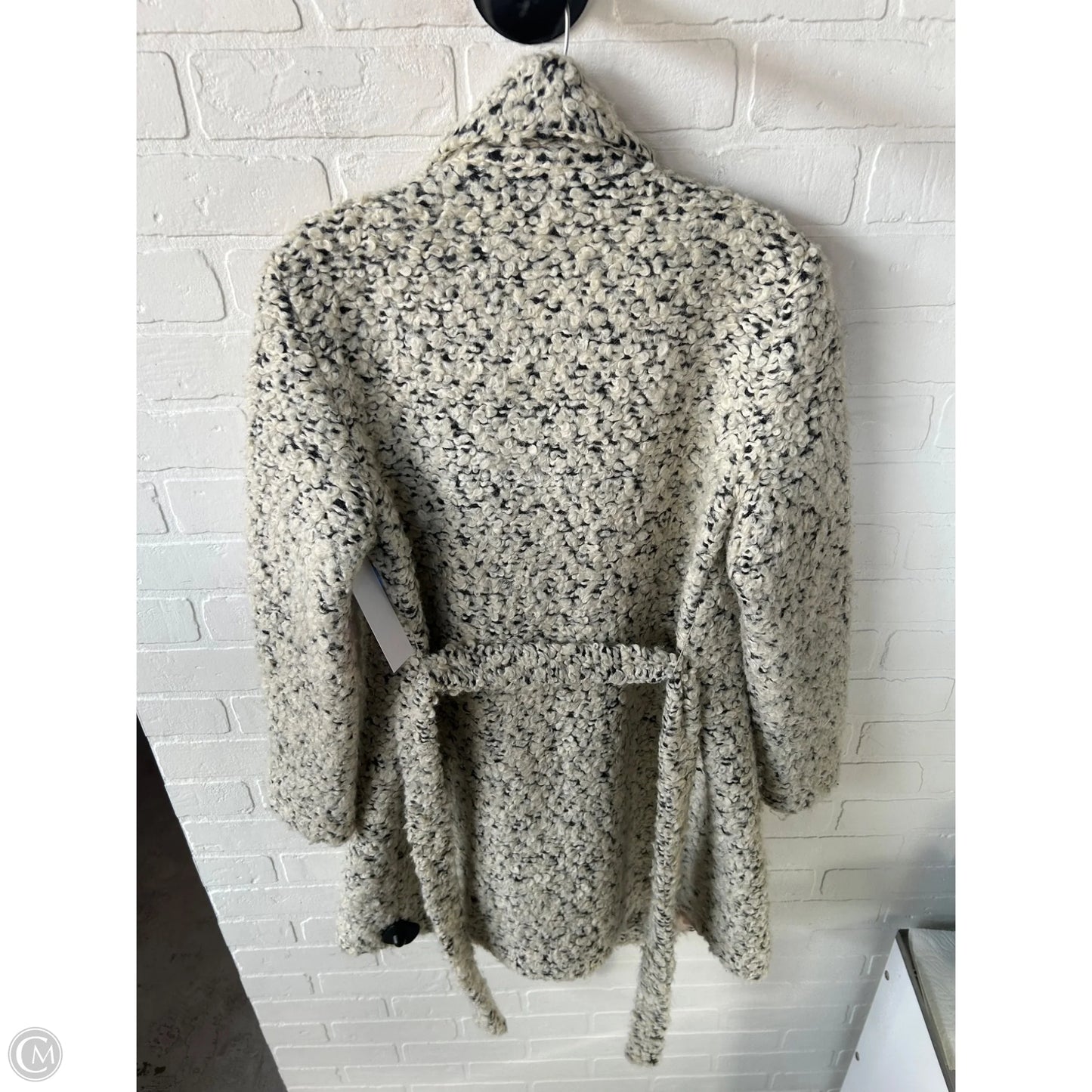 Coat Faux Fur & Sherpa By Clothes Mentor In Cream, Size: Xs