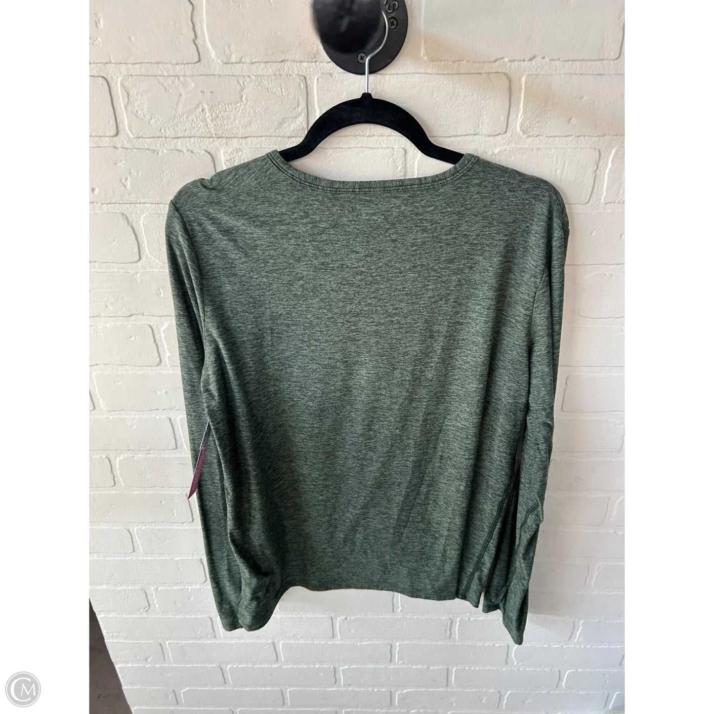 Athletic Top Long Sleeve Crewneck By Outdoor Voices In Green, Size: M