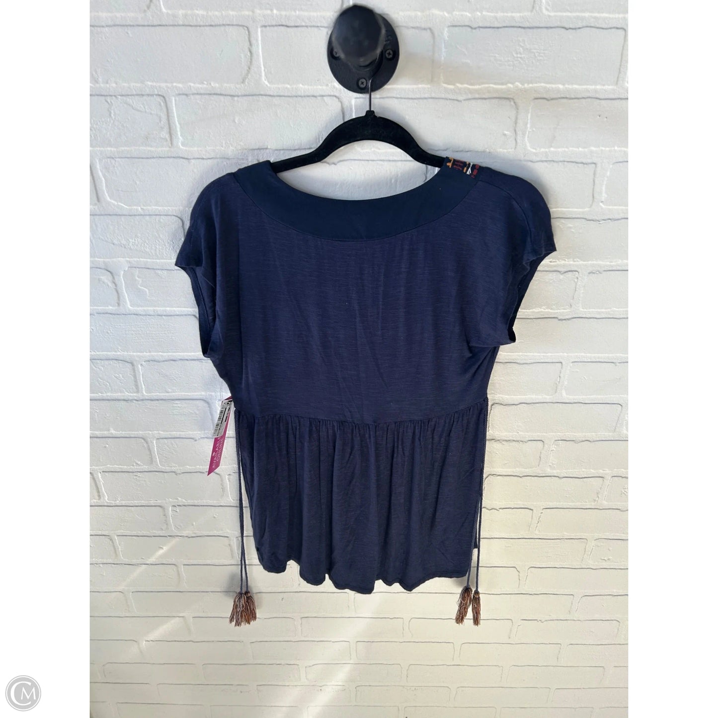 Top Sleeveless By Knox Rose In Blue & Orange, Size: Xs