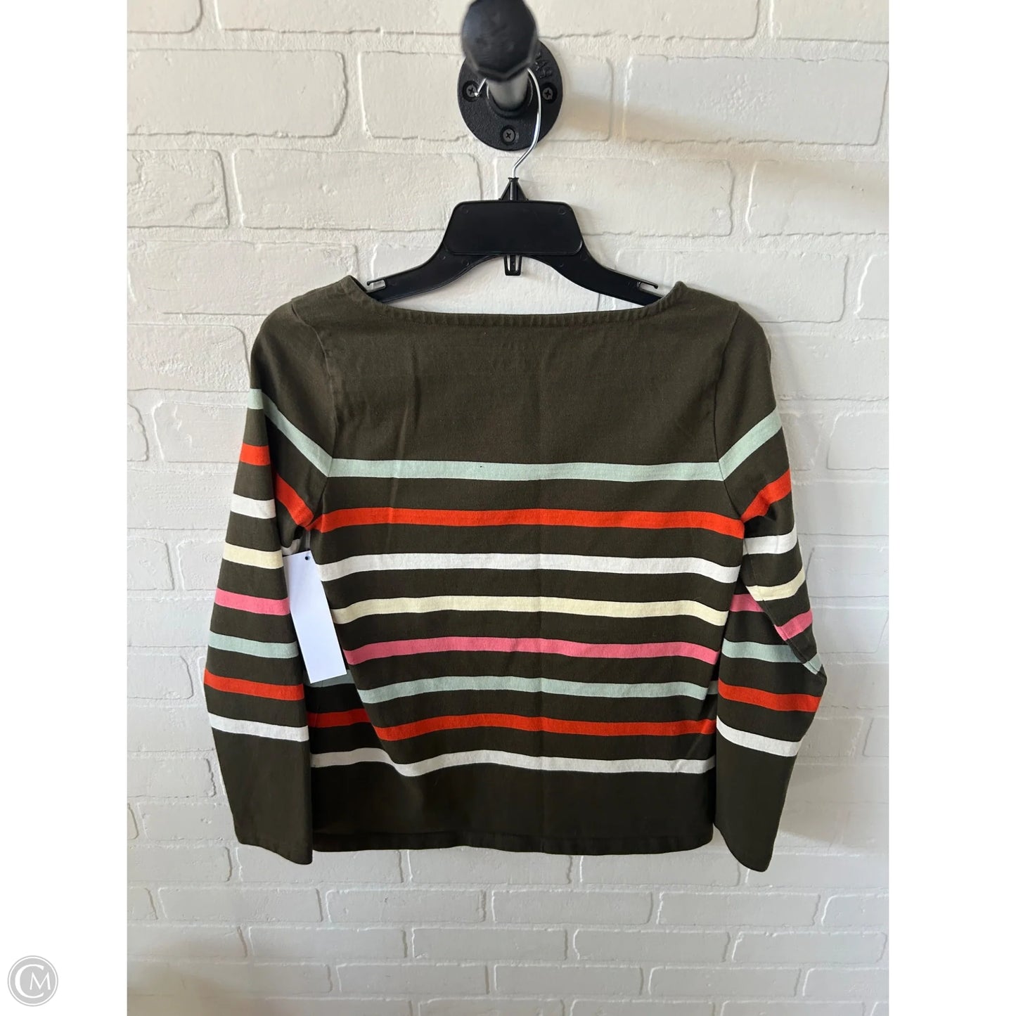 Top Long Sleeve By Talulah In Green & Orange, Size: S